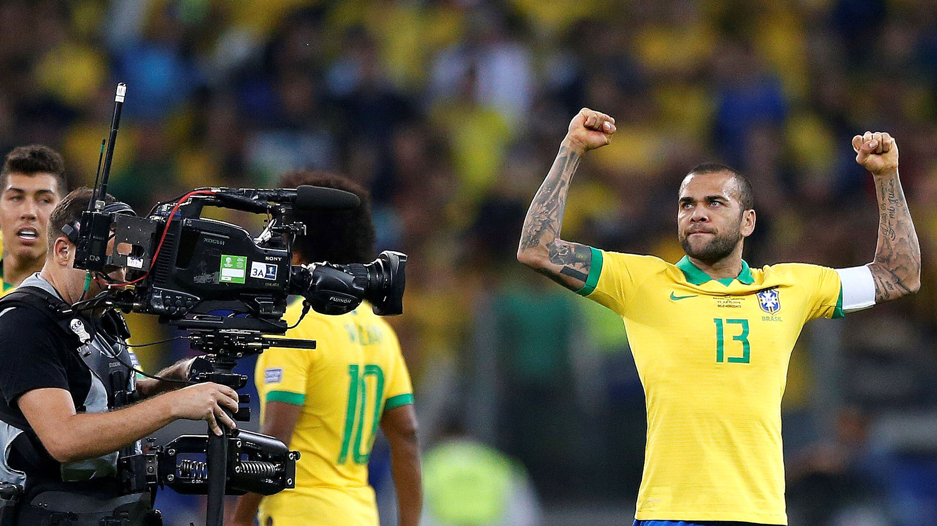 Dani Alves fue el capitán y la estrella de Brasil en la Copa América que ganó el Scratch (Foto: EFE/ Thomas Santos)