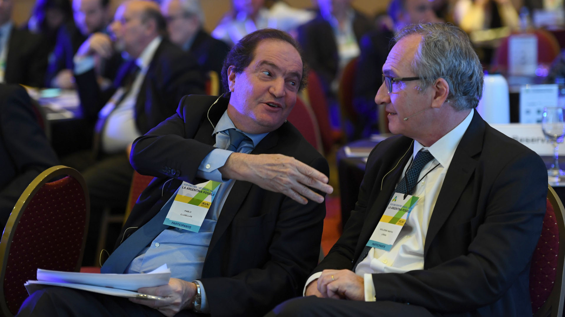 Pablo Clusellas y Guillermo Lipera compartieron una mesa de debate sobre transparencia y confianza