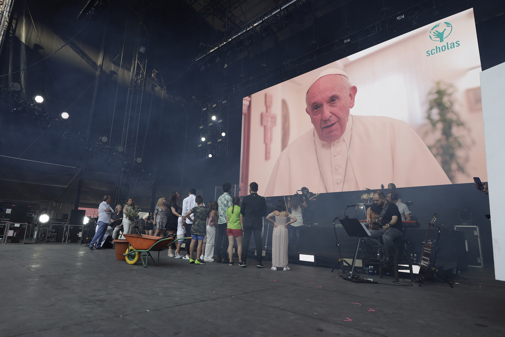 Su Santidad envió un mensaje a los jóvenes de todo el mundo