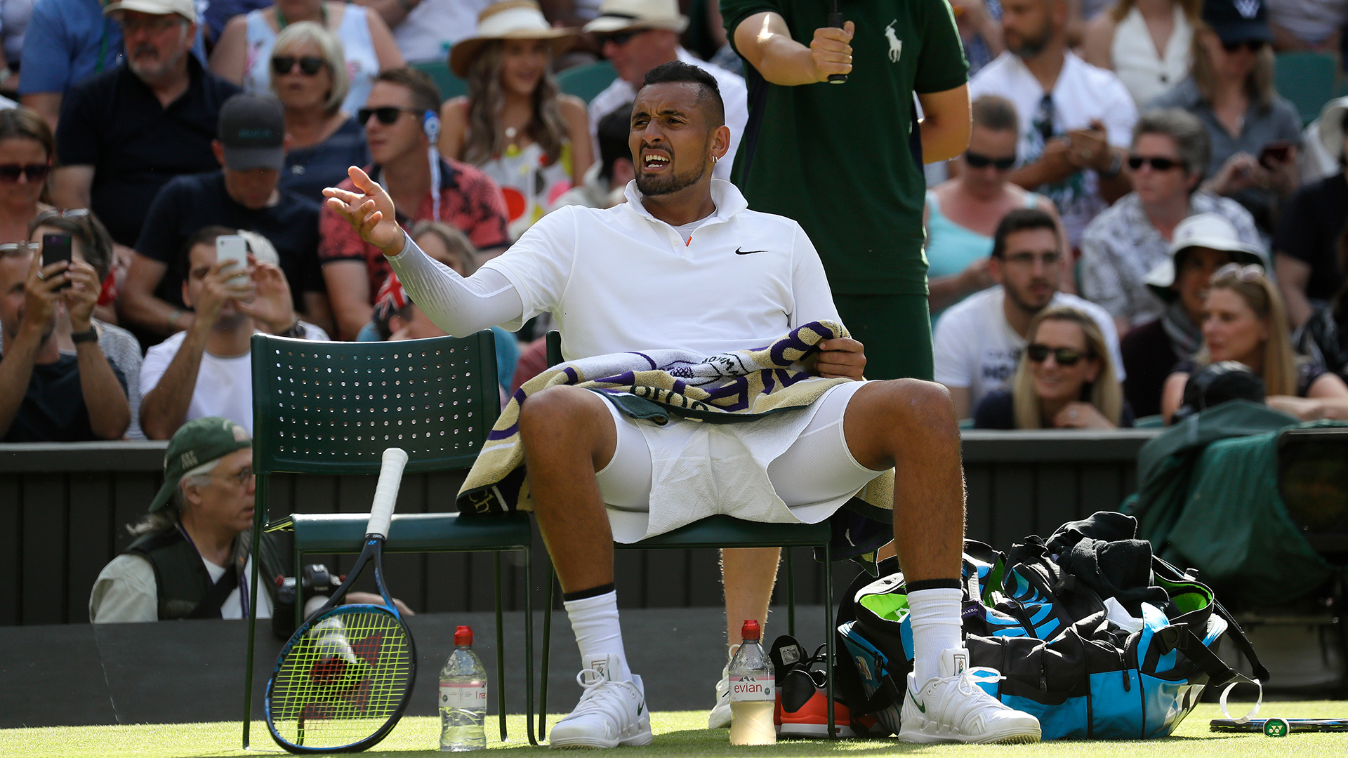 Kyrgios quedó eliminado en segunda ronda