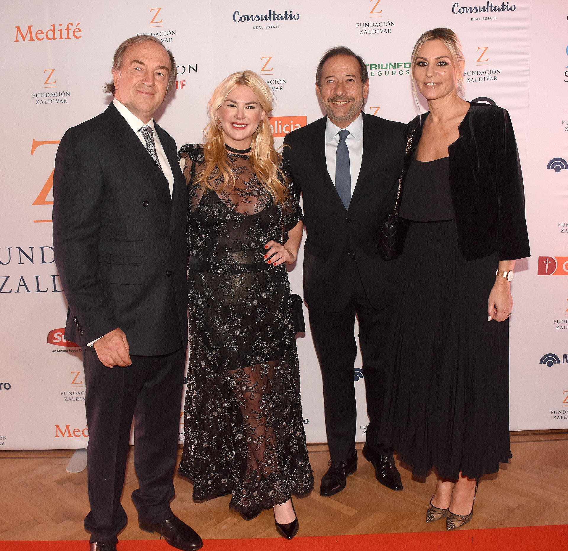 El doctor Zaldivar, Esmeralda Mitre, Guillermo Francella y su muje