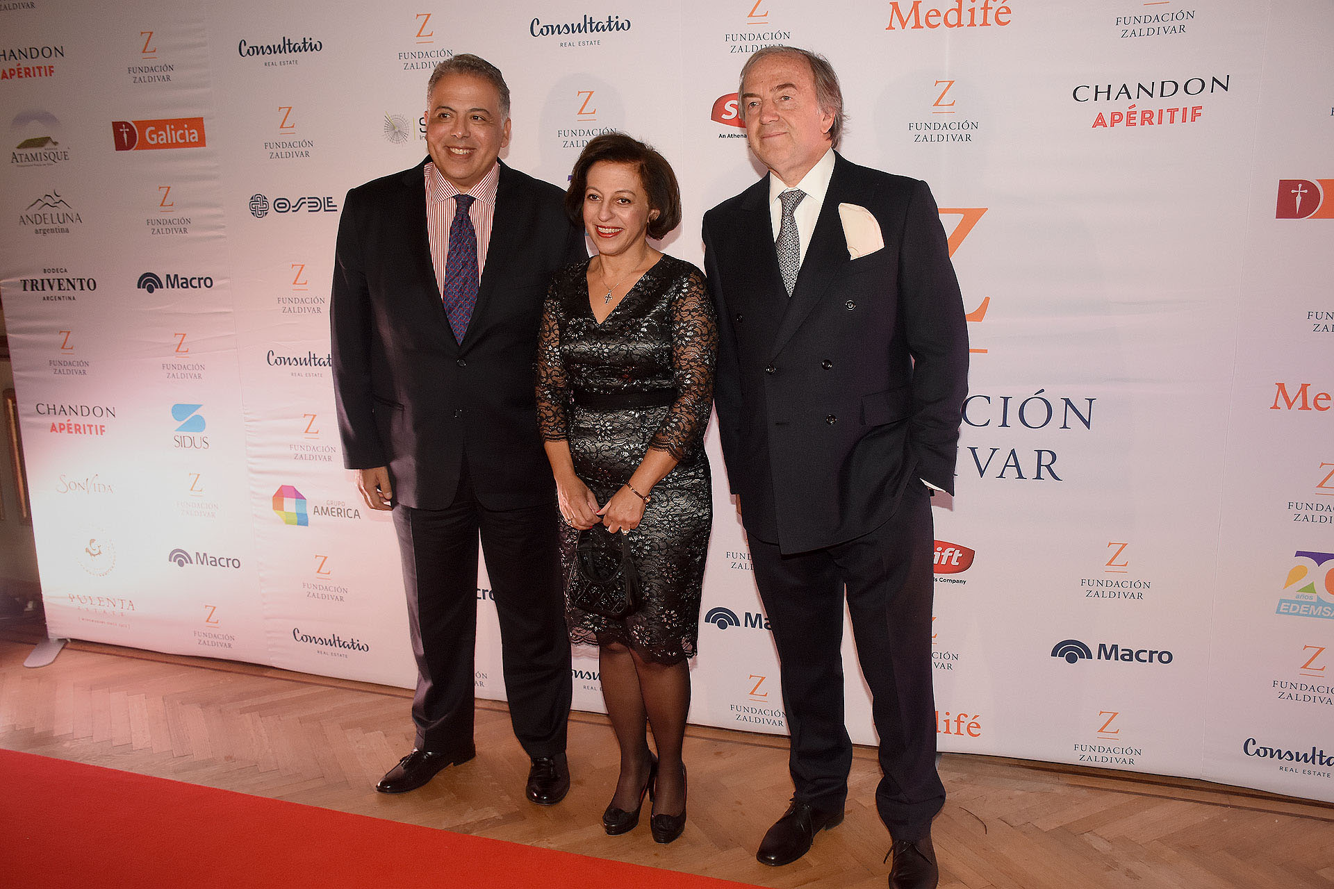 El embajador de Egipto, Amin Meleika junto a Roberto Zaldivar