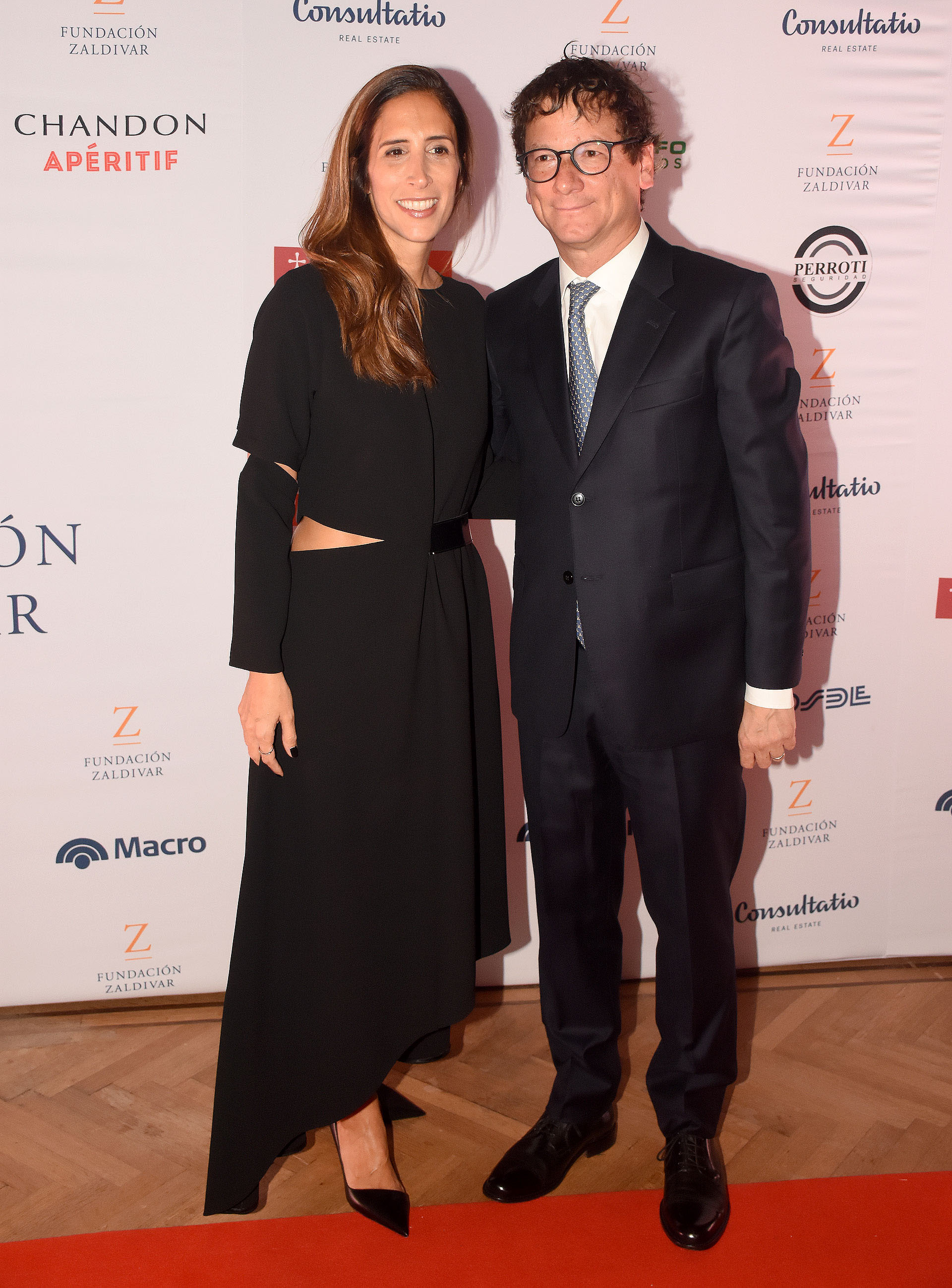 Gabriel Martino, presidente de HSBC Argentina, su mujer Florencia Perotti