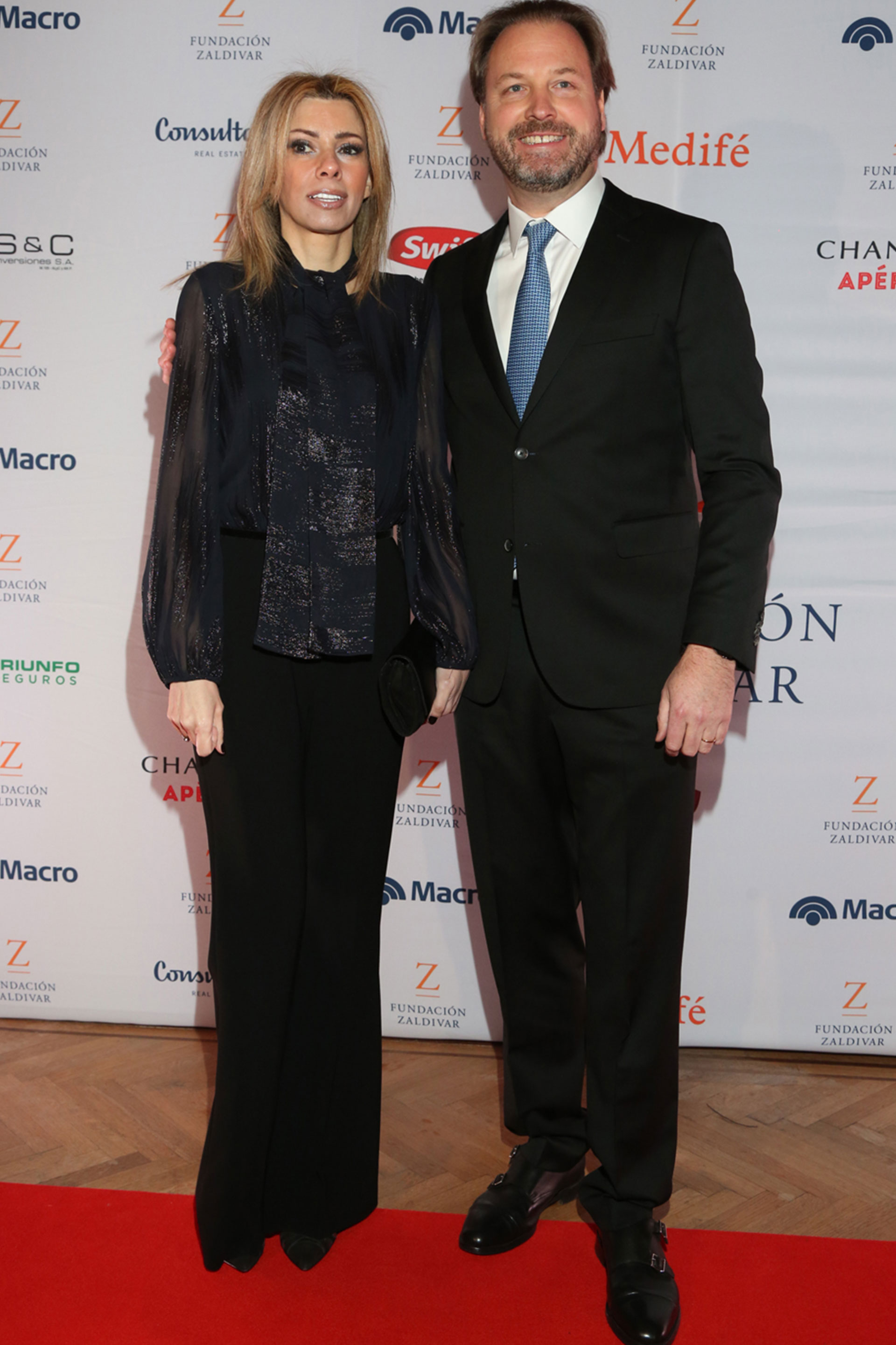 Michael Halstrick, Presidente y CEO de Bodega Norton, junto a Susana Monzó.