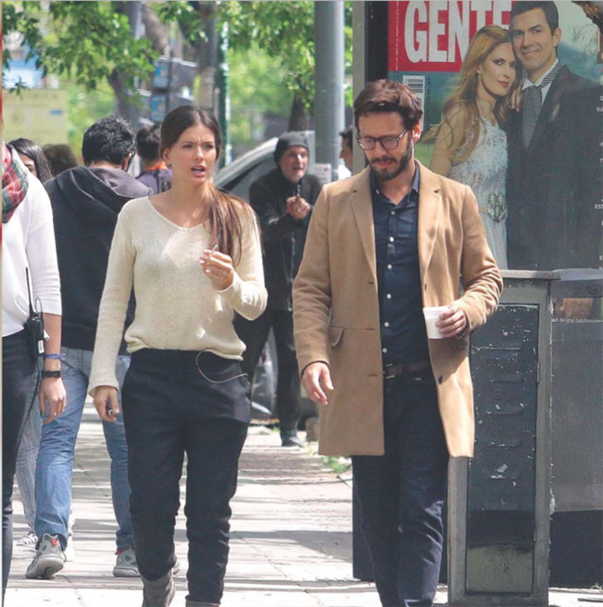 Octubre 2016: China y Benjamín ya conviven y comparten la filmación de la película “Los Padecientes”