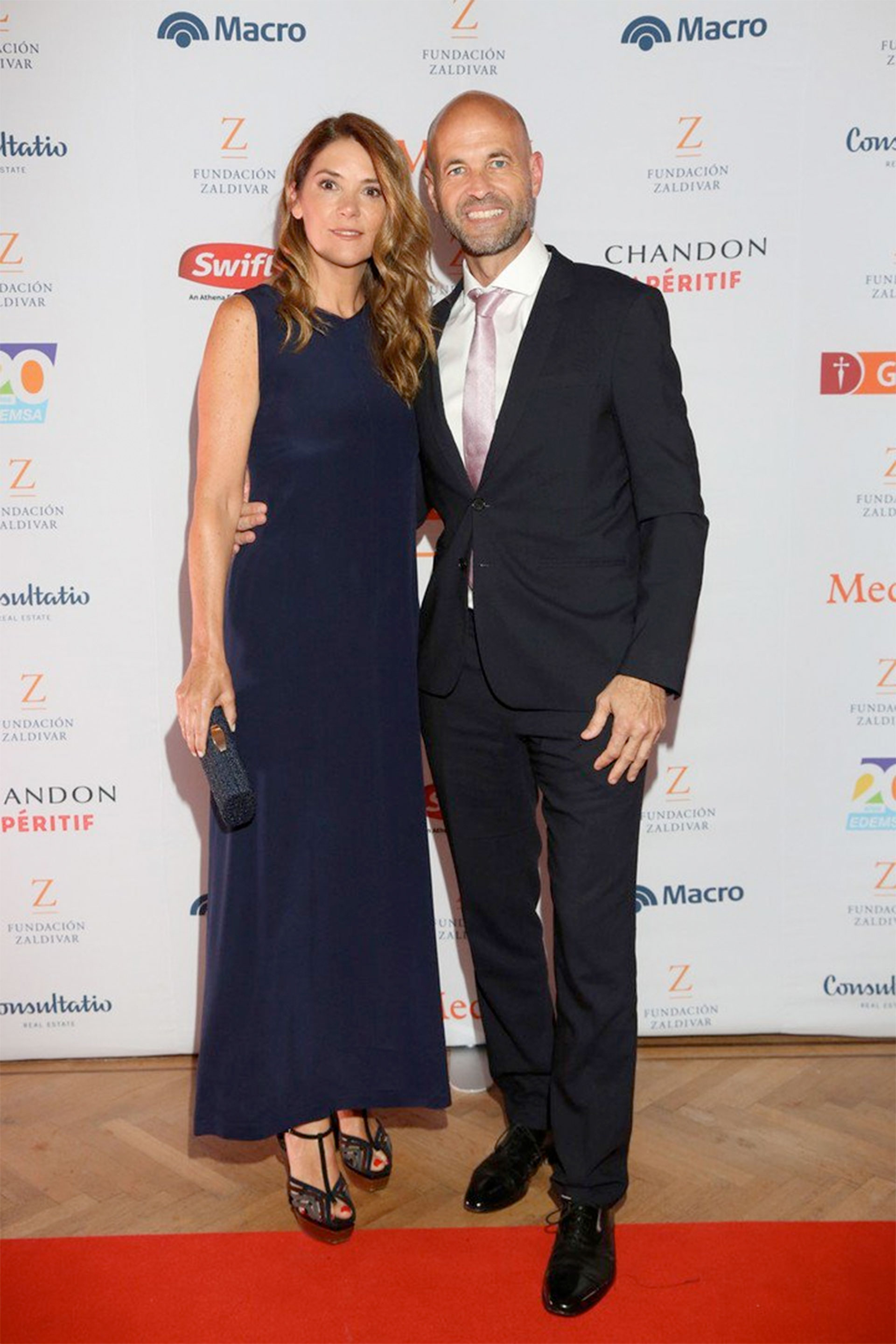Guillermo Dietrich y su esposa Javiera Álvarez Echagüe.