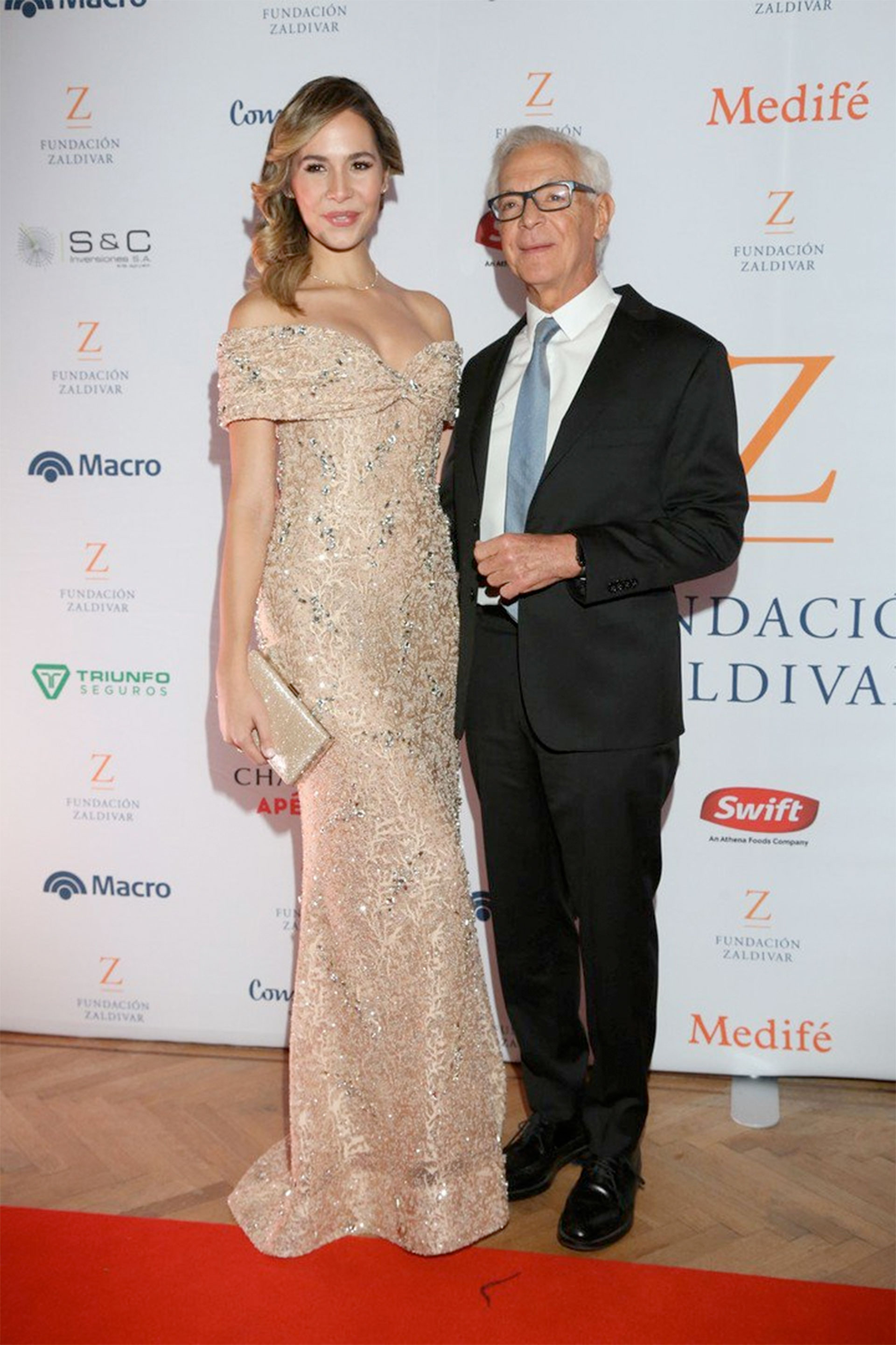 Eduardo Constantini y Elina Fenández Fantachi.