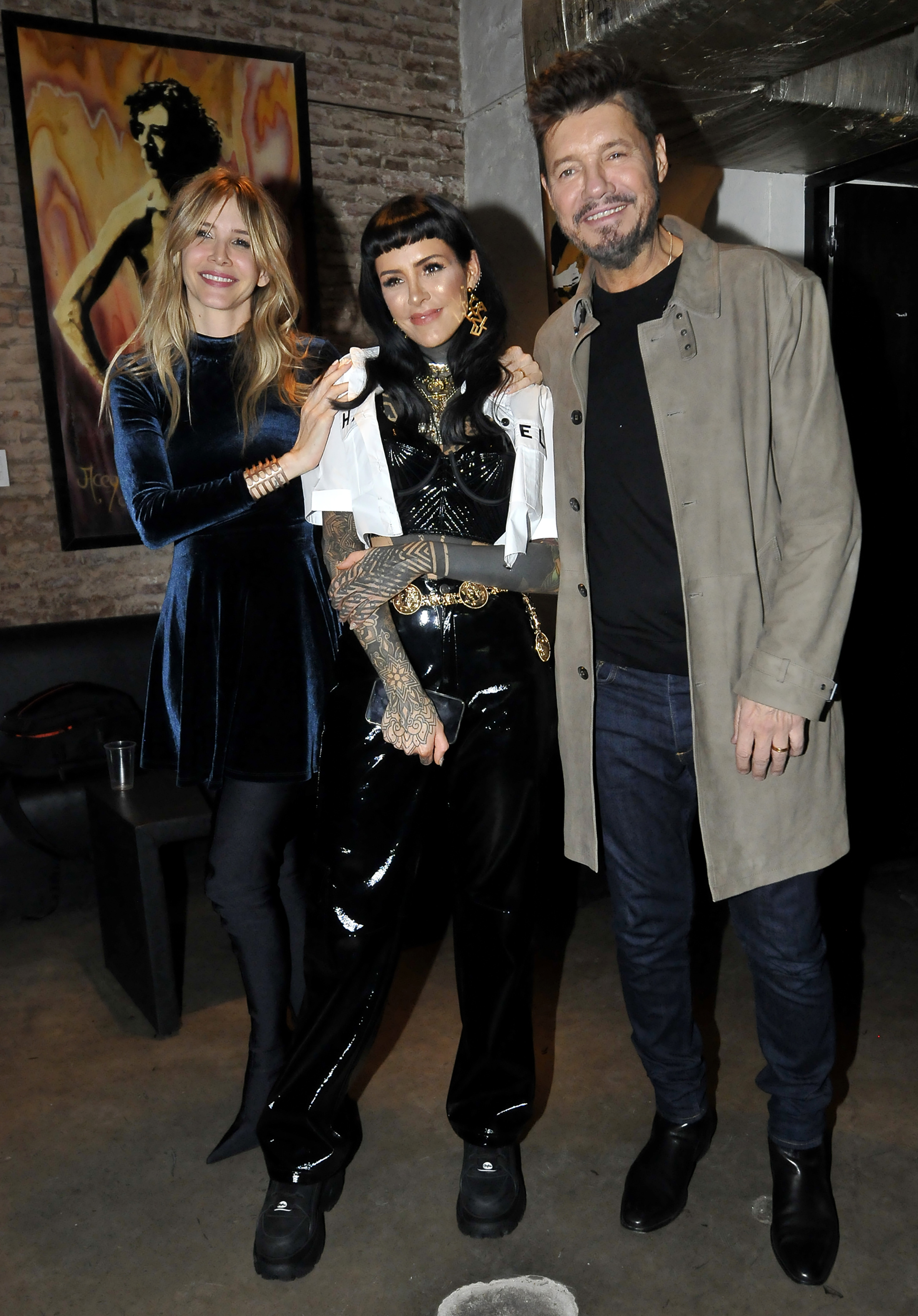 Guillermina Valdez, Candelaria Tinellu y su papá Marcelo