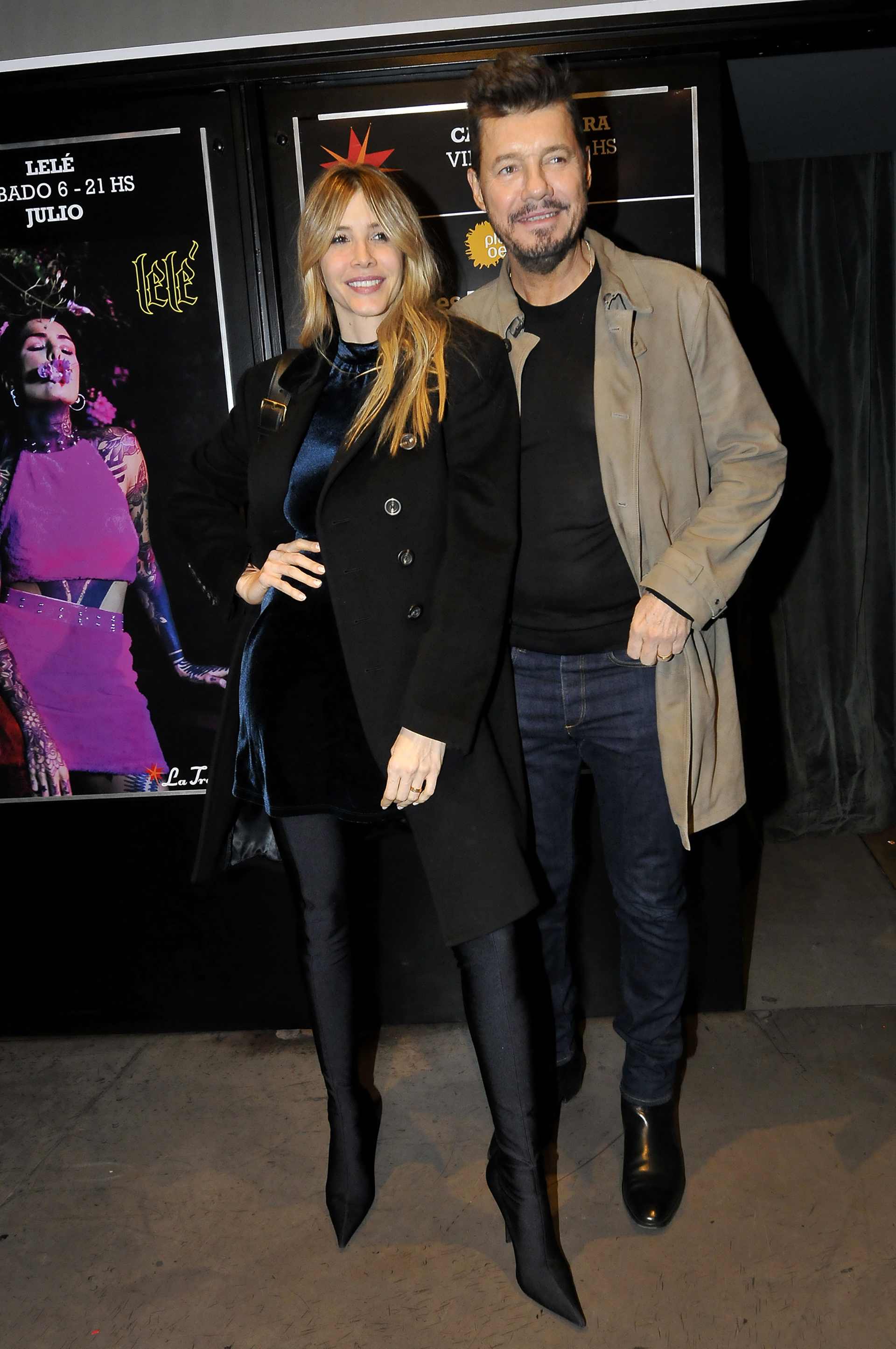 Guillermina Valdes y Marcelo Tinelli