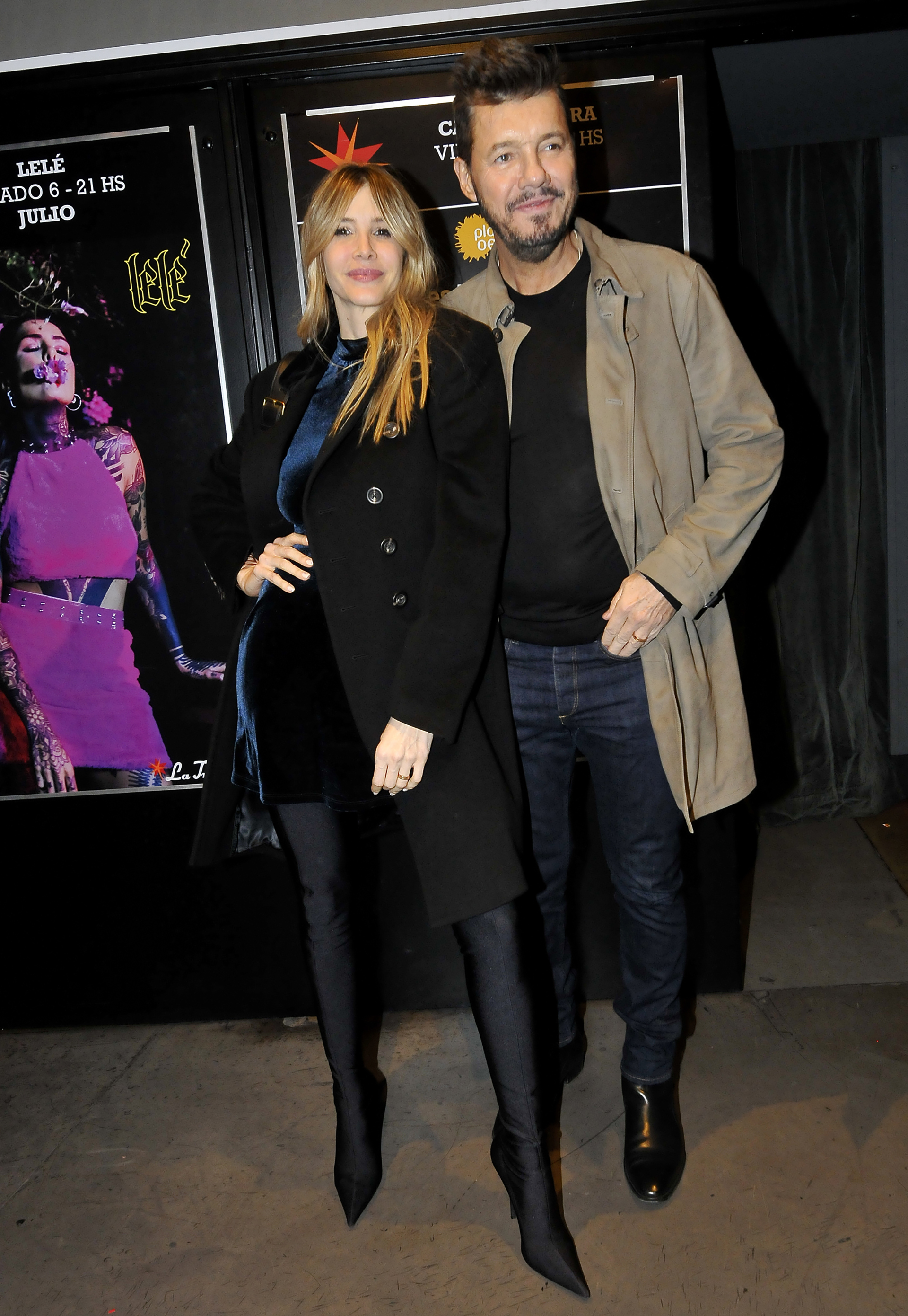Guillermina Valdes y Marcelo Tinelli