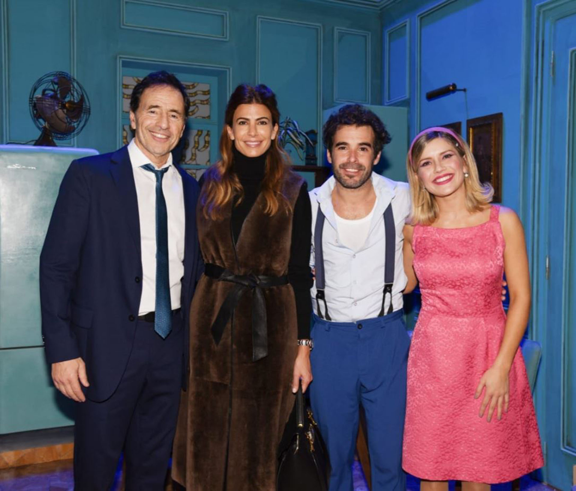 Juliana Awada fue a ver “Departamento de Soltero”, la obra de Laurita Fernández y Nicolás Cabré