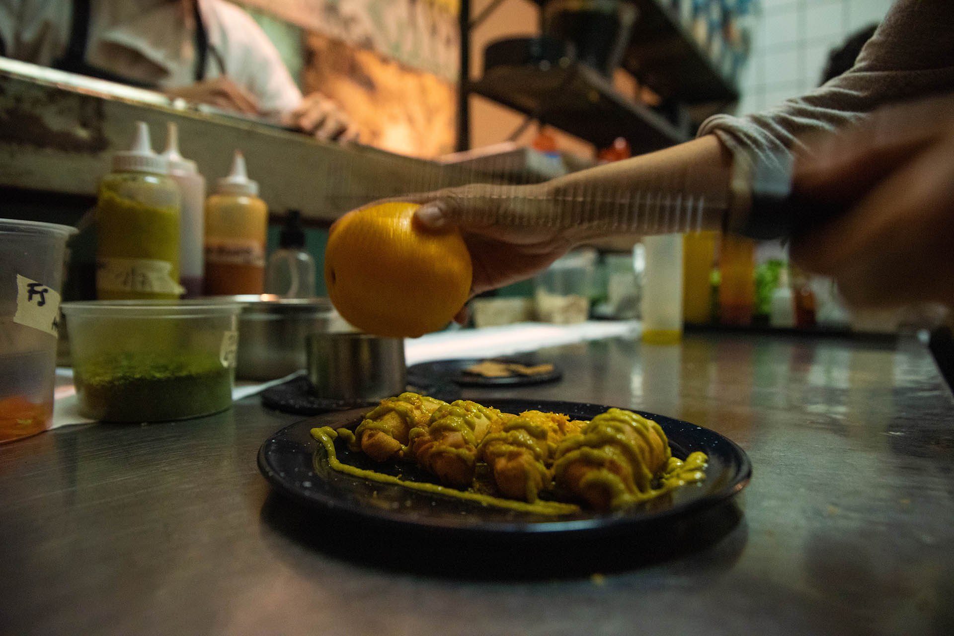 “Lardo” es una mezcla entre la comida de calle con la fineza y la delicadeza de los detalles