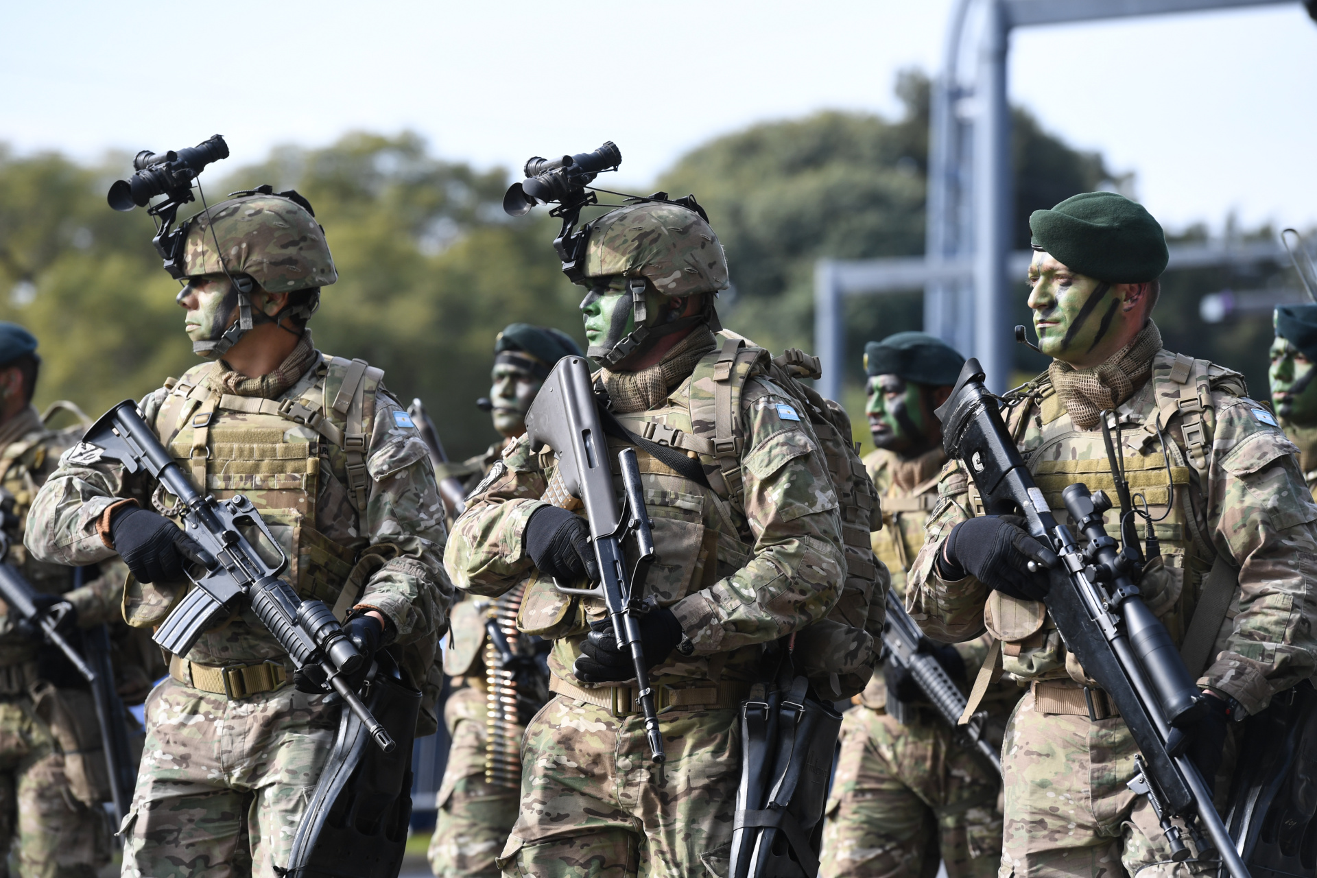 Efectivos de Inteligencia Táctica Adelantada del Ejército
