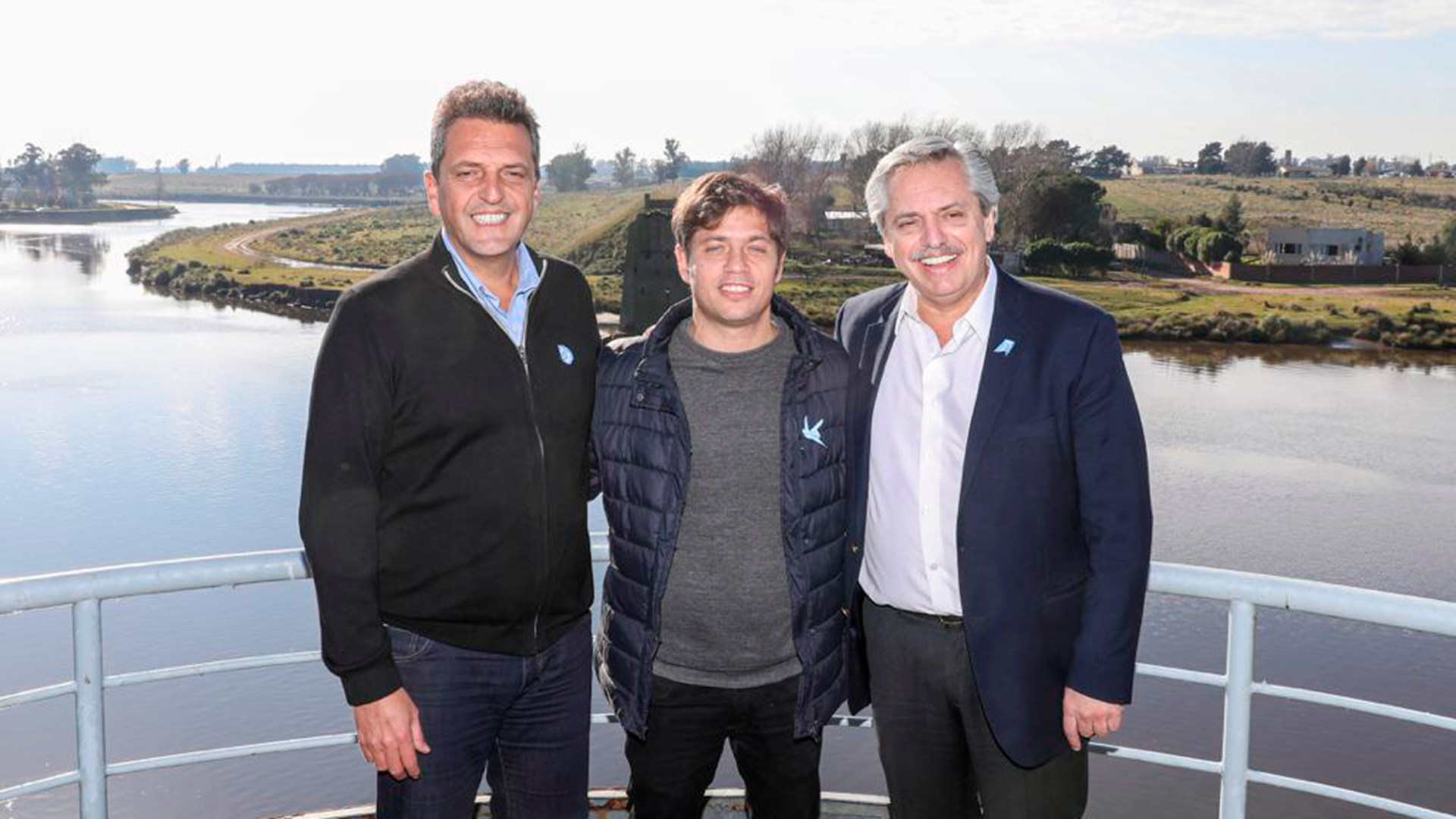 Massa, Kicillof y Fernández compartirán los actos finales de campaña