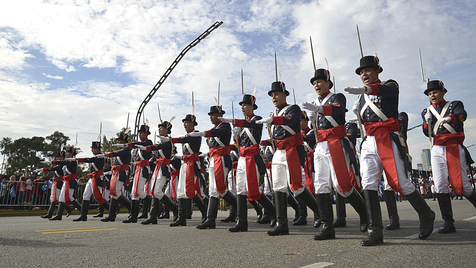 El regimiento de Infanteria 1 Patricios