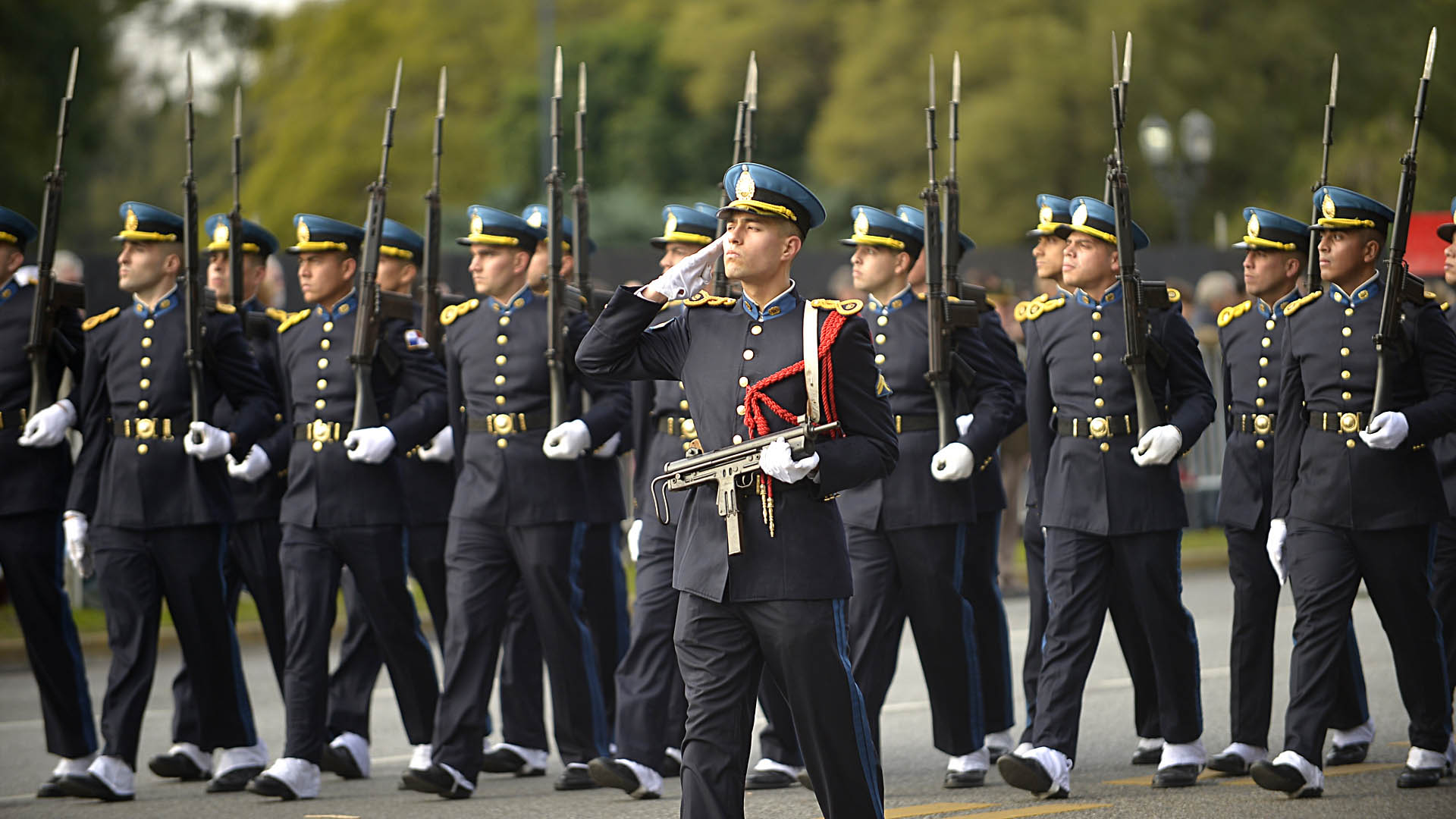 Cadetes de la Policía Federal Argentina