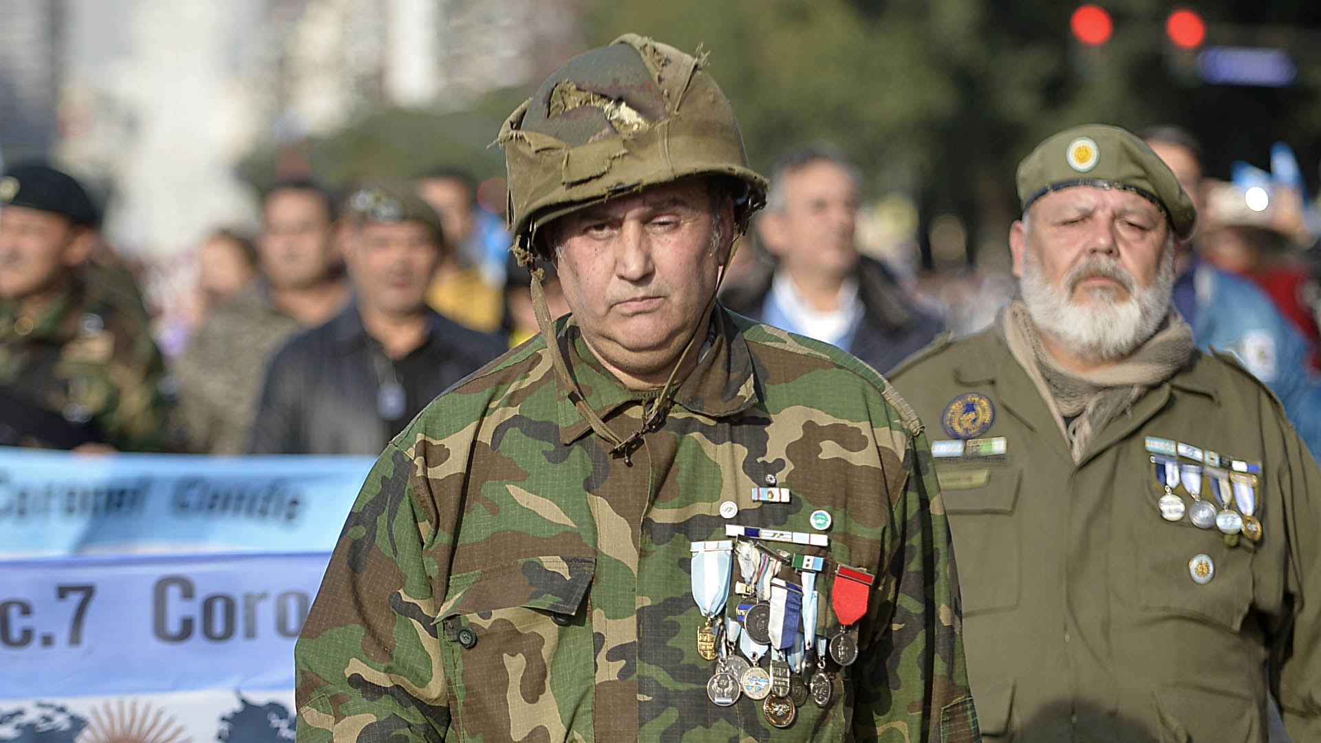 Jorge “Beto” Altieri, héroe de Malvinas que recuperó su casco 37 años después de la guerra