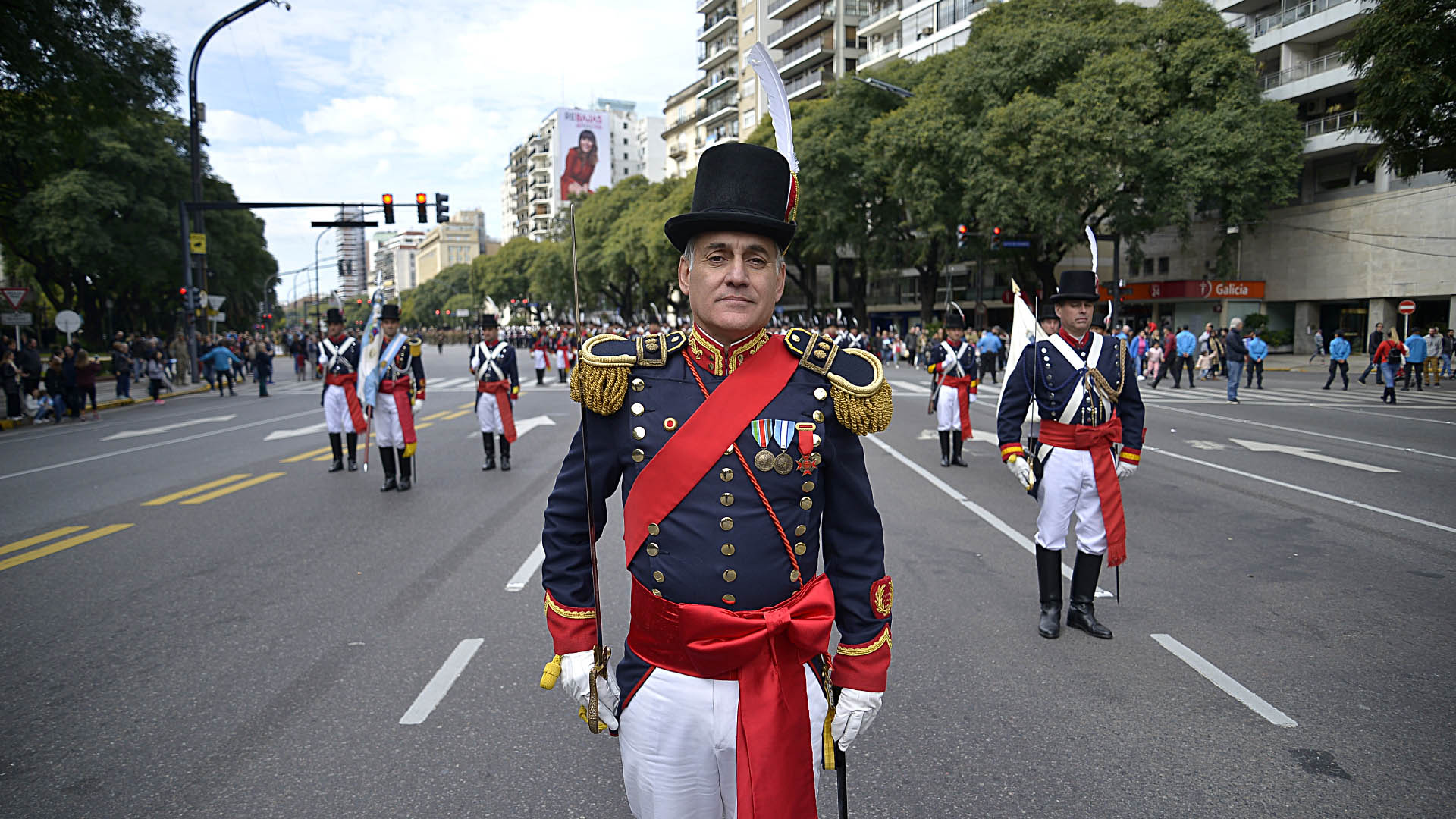 Soldados del Regimiento de Infanteria 1 Patricios