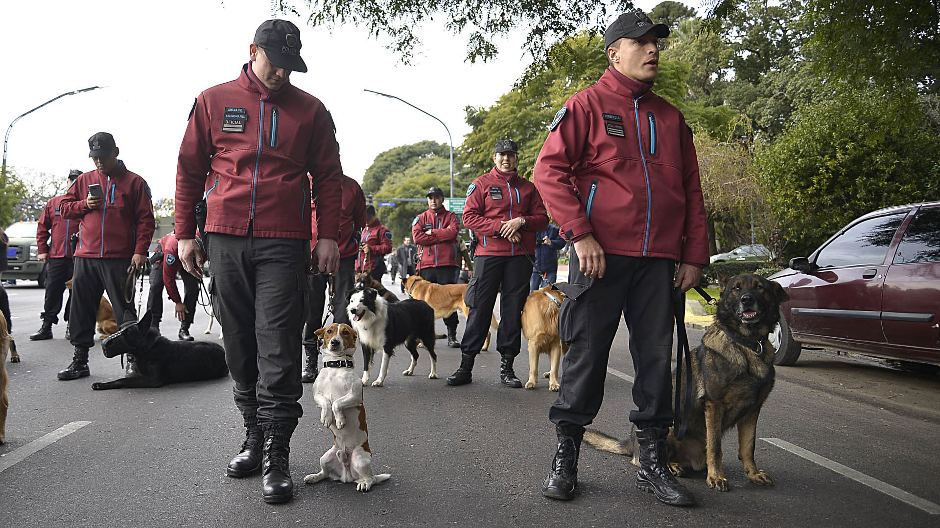 Efectivos de la Policía de la ciudad de Buenos Aires