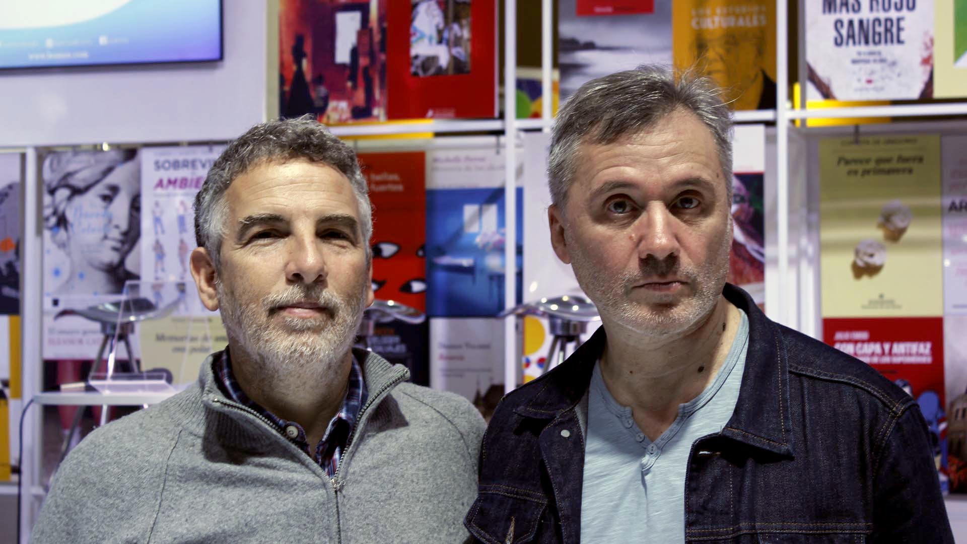 Martín Liut y Abel Gilbert