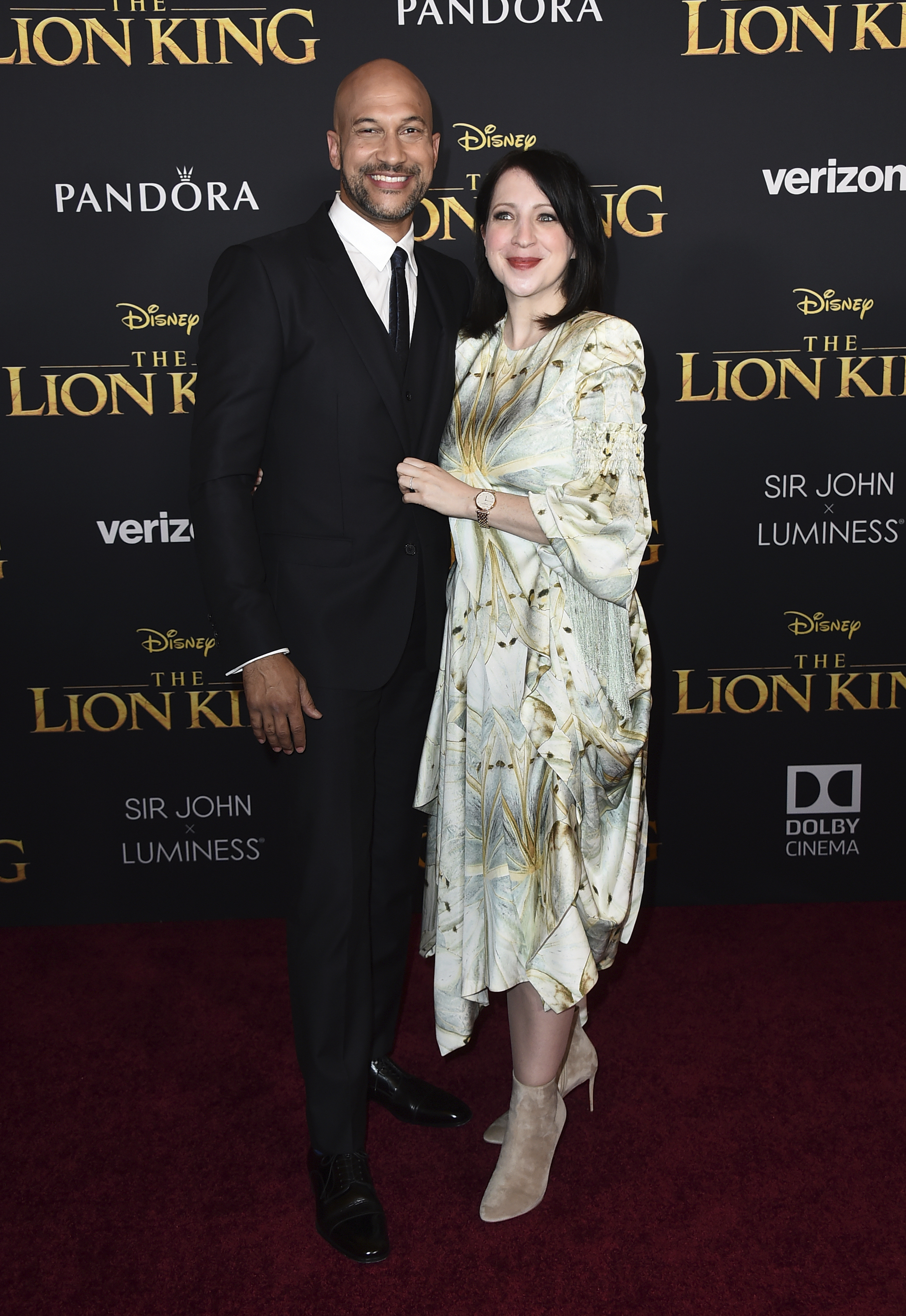 Keegan-Michael Key y Elisa Pugliese (Foto de Jordan Strauss/ Invision/ AP)