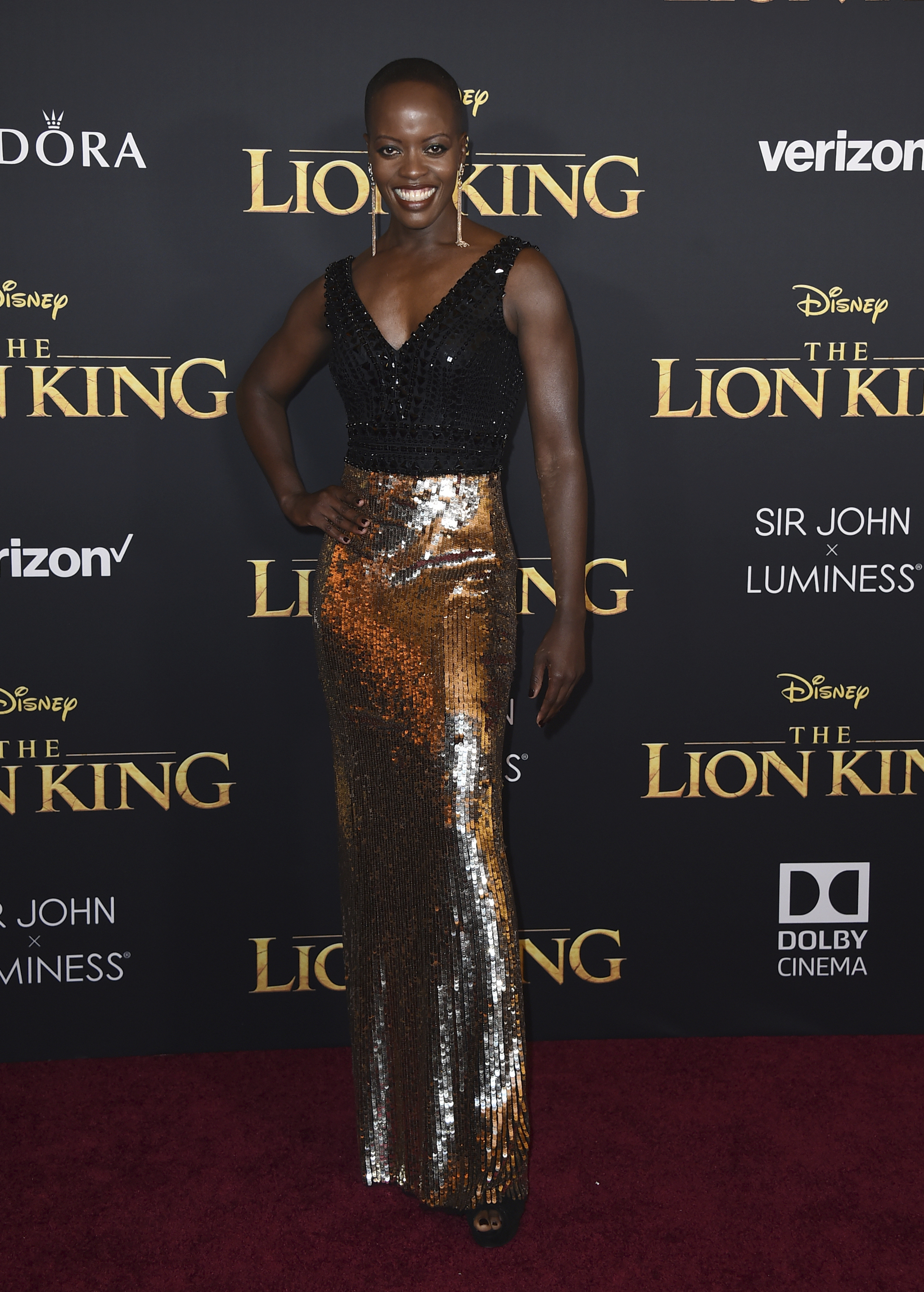 Florence Kasumba (Foto de Jordan Strauss/ Invision/ AP)