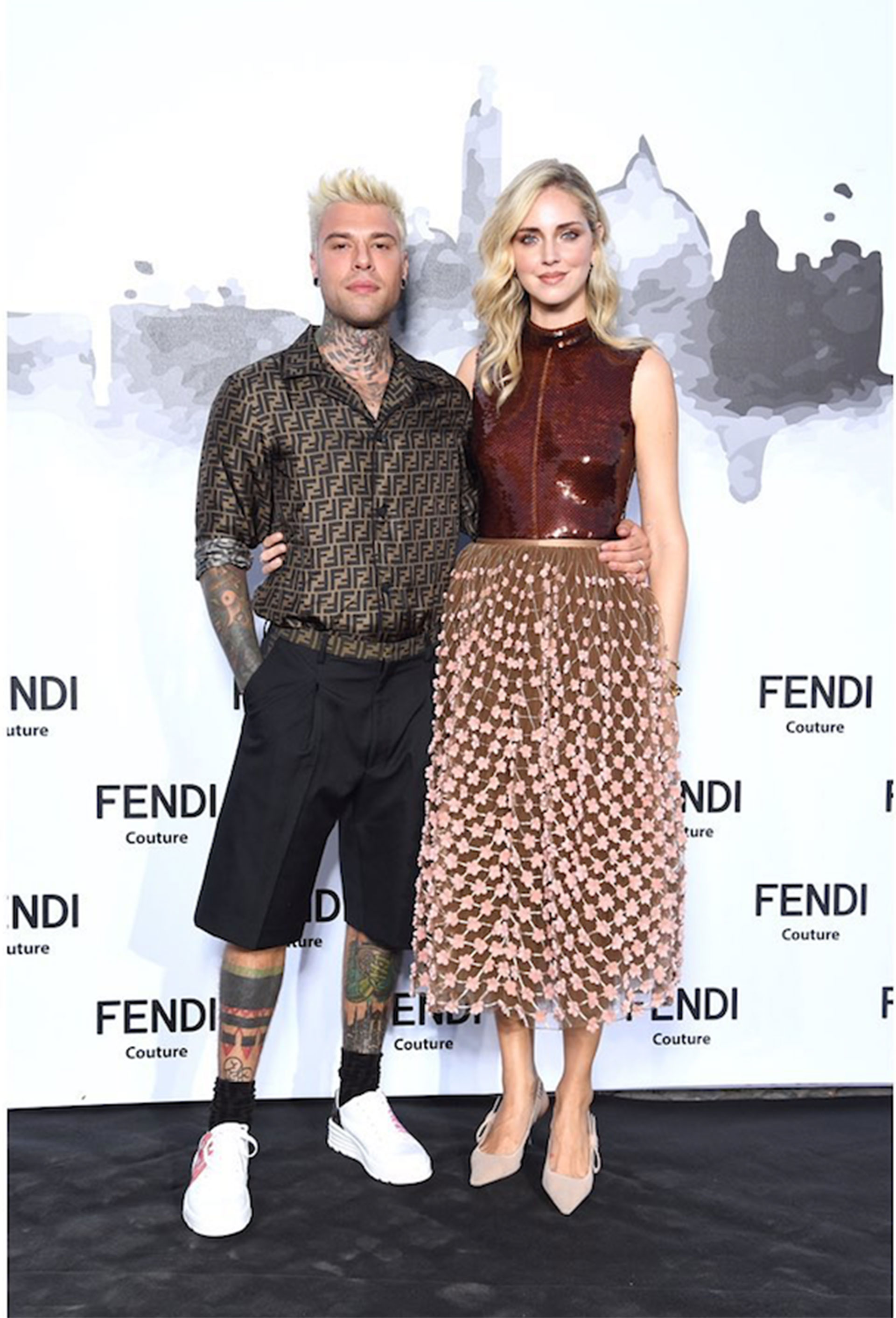 Chiara Ferragni y Fedez.