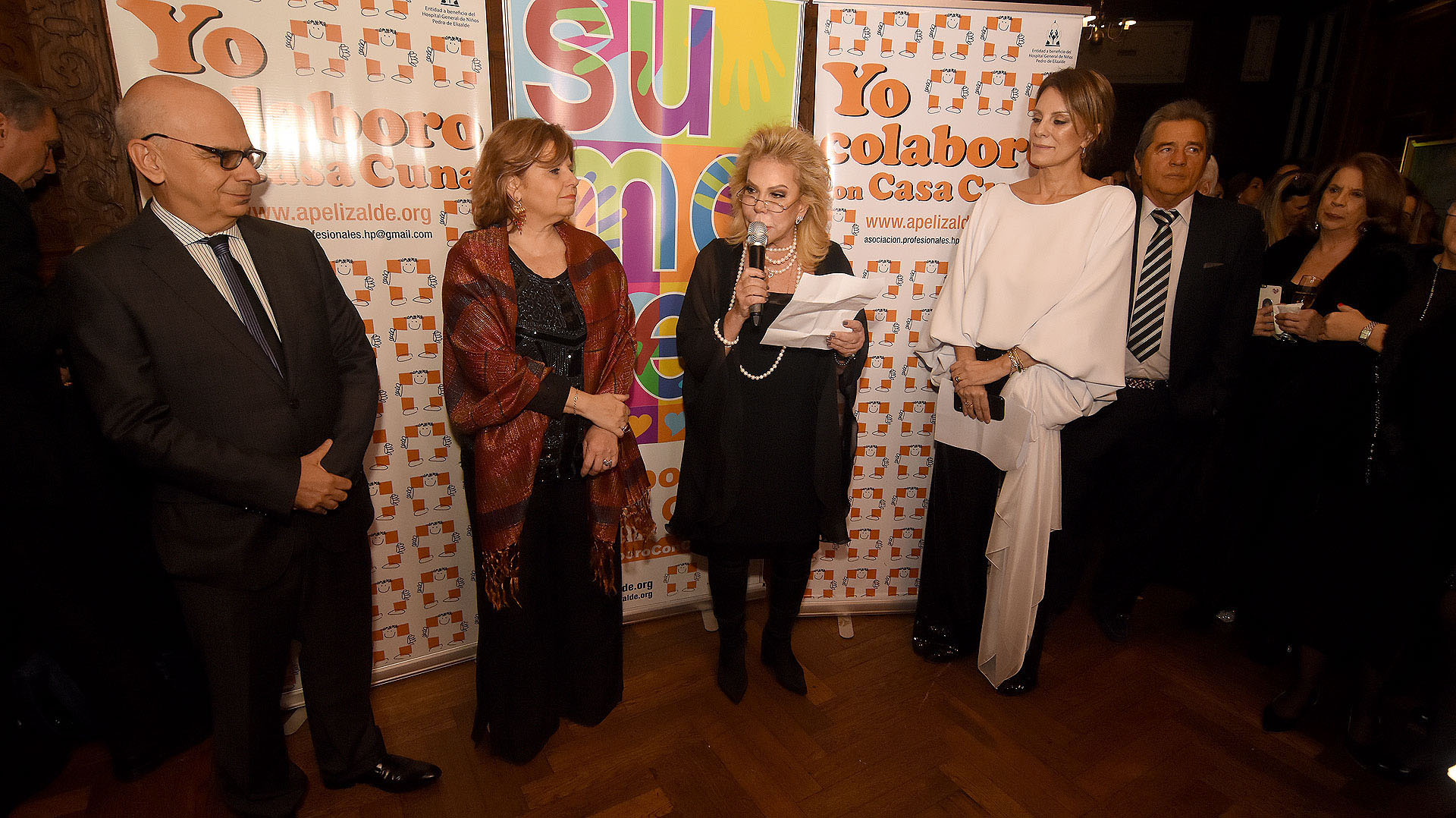 Las palabras de agradecimiento de Marina Dodero antes de dar comienzo a la gala