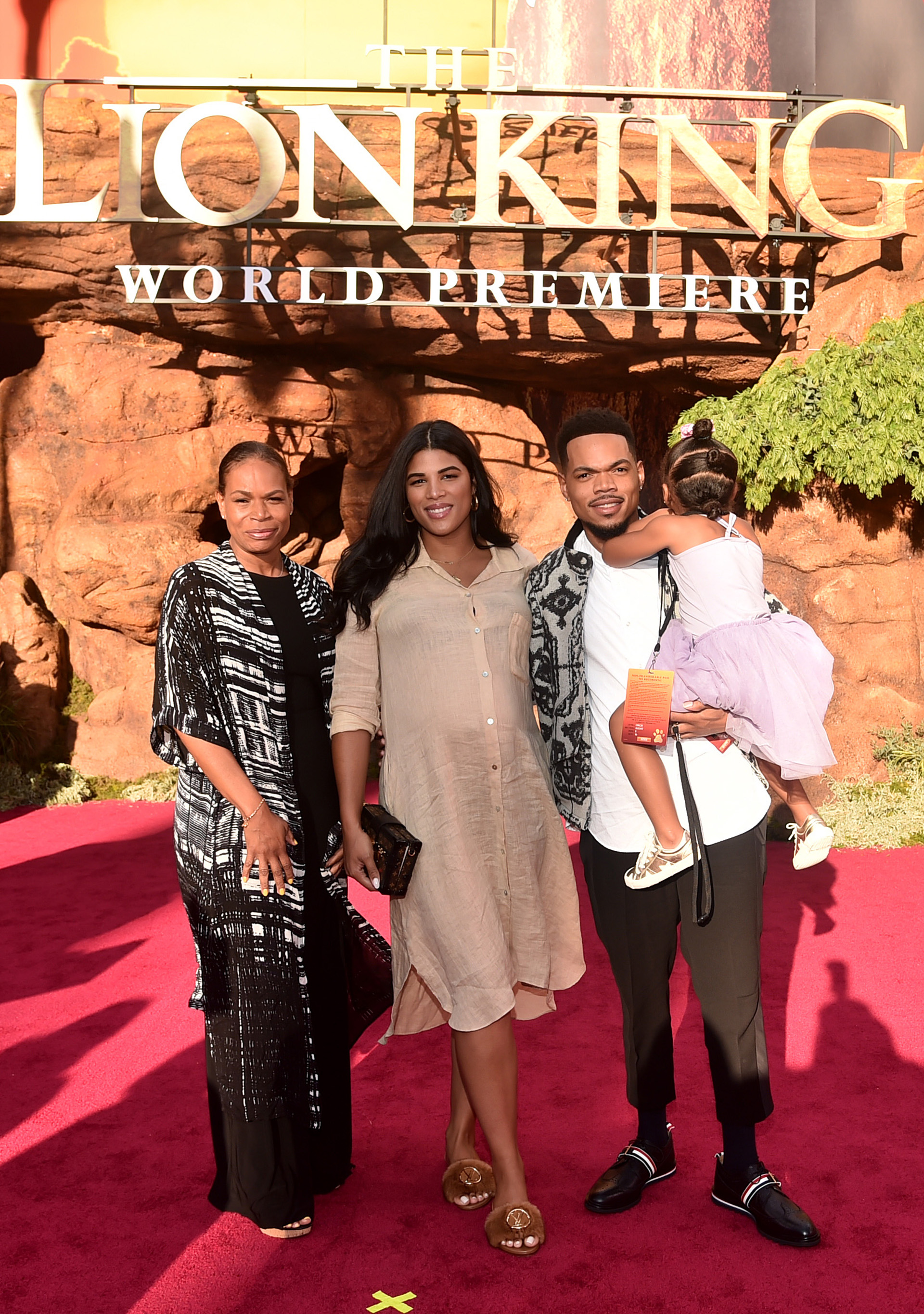 Lisa Bennett, Kirsten Corley, Chance The Rapper, y Kensli Bennett