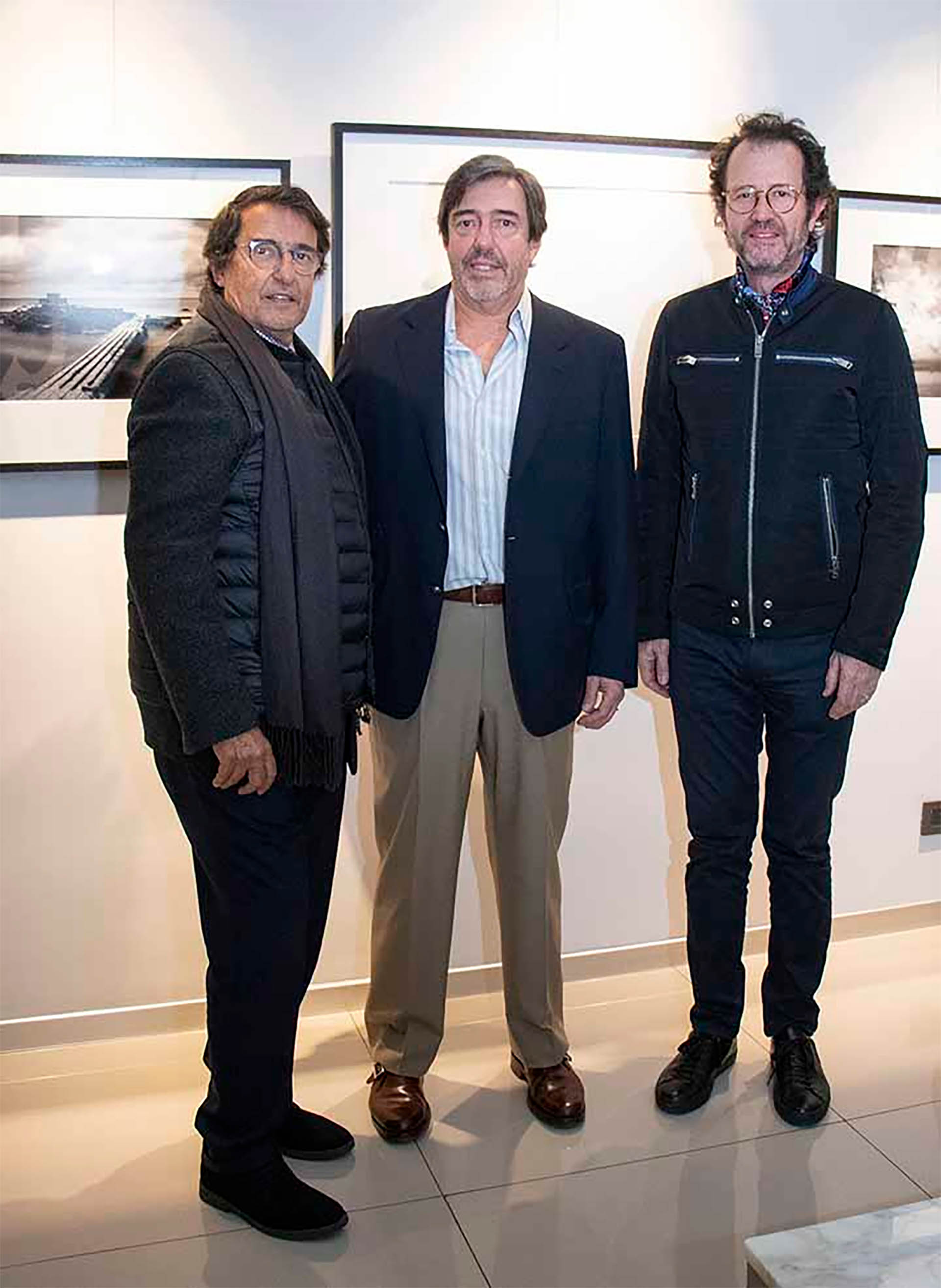 Julio Suaya, J.Blaquier y Lucas Beccar Varela