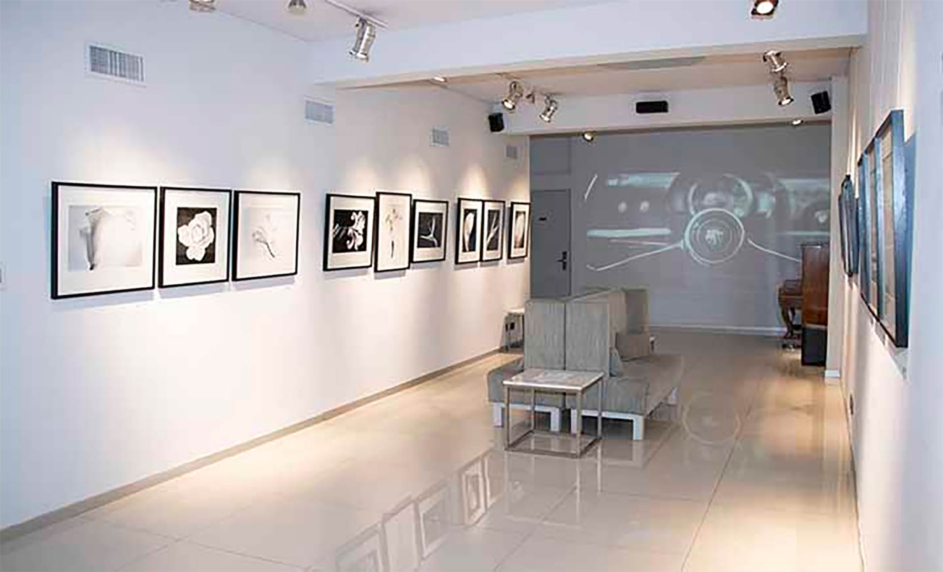 Vista del espacio de arte