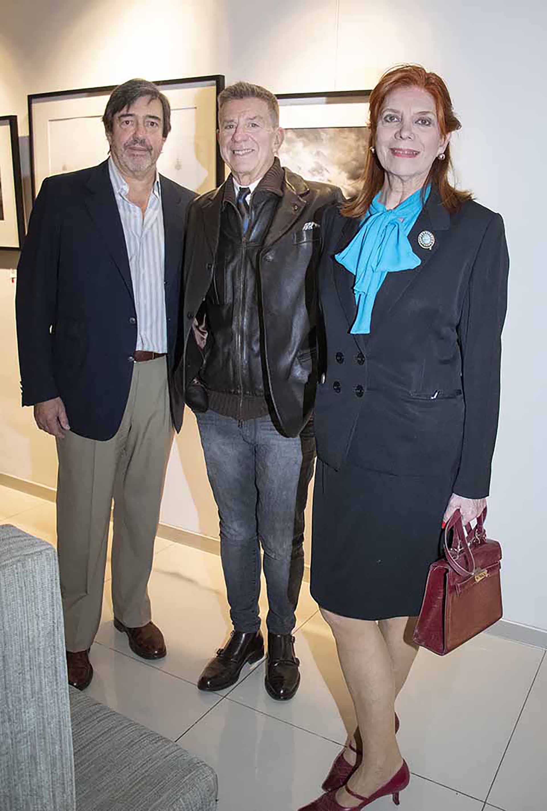 Jandri Blaquier , Daniel Miranda y Ana Lorenzutti