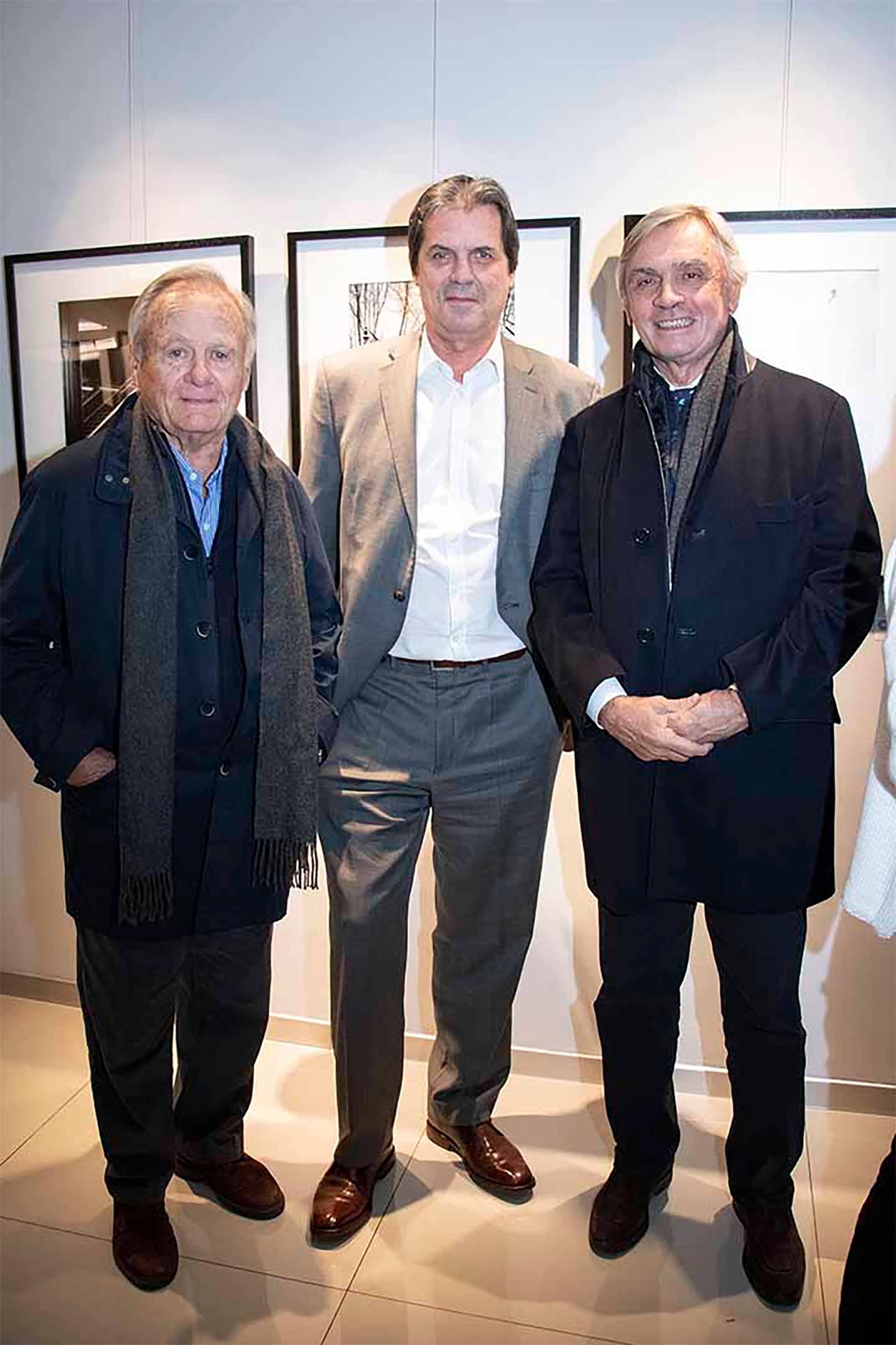 Eugenio Debary, Santiago García Calvo y Patricio Weiss.