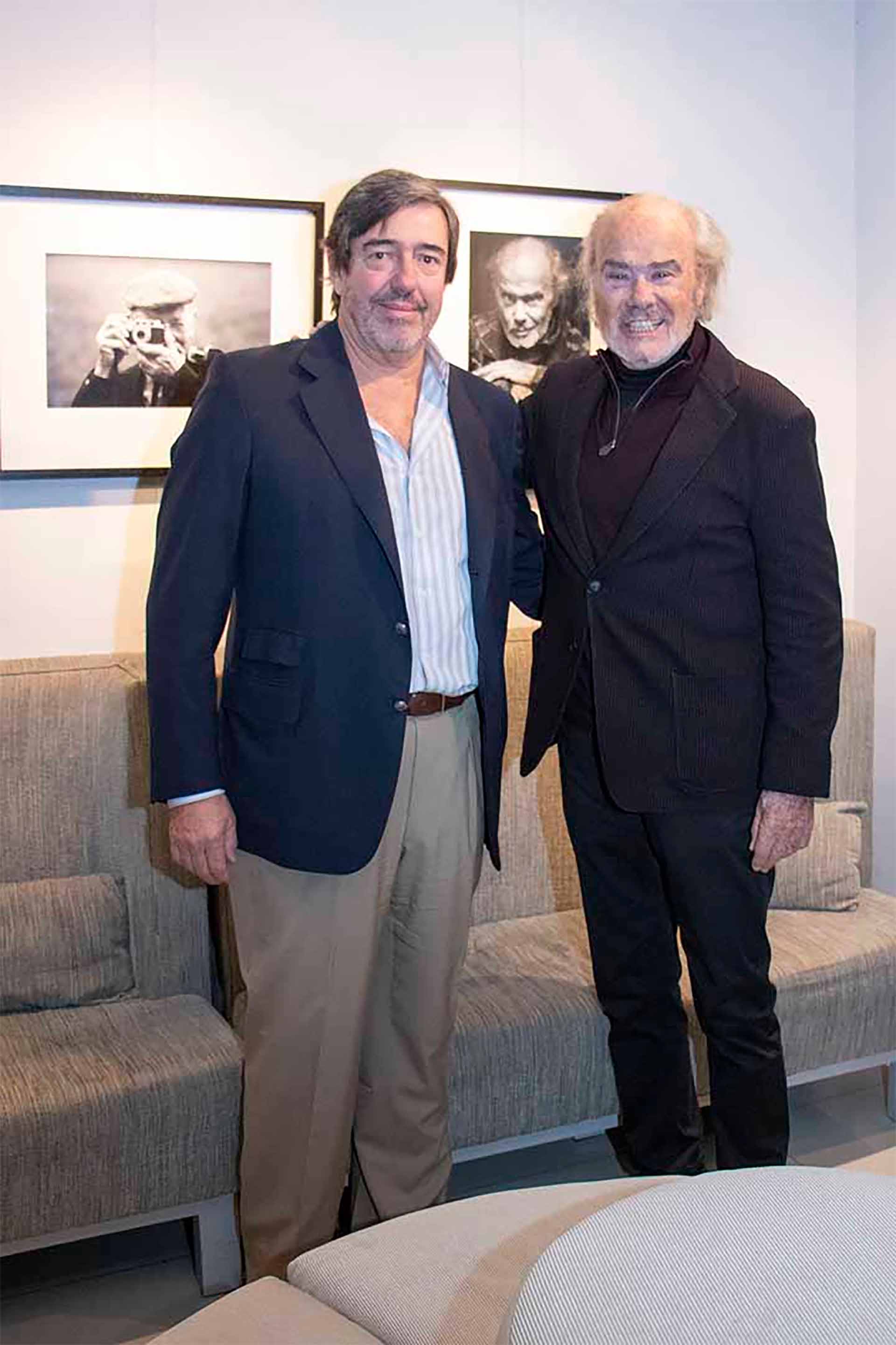 “Jandri” Blaquier con Gino Bogani