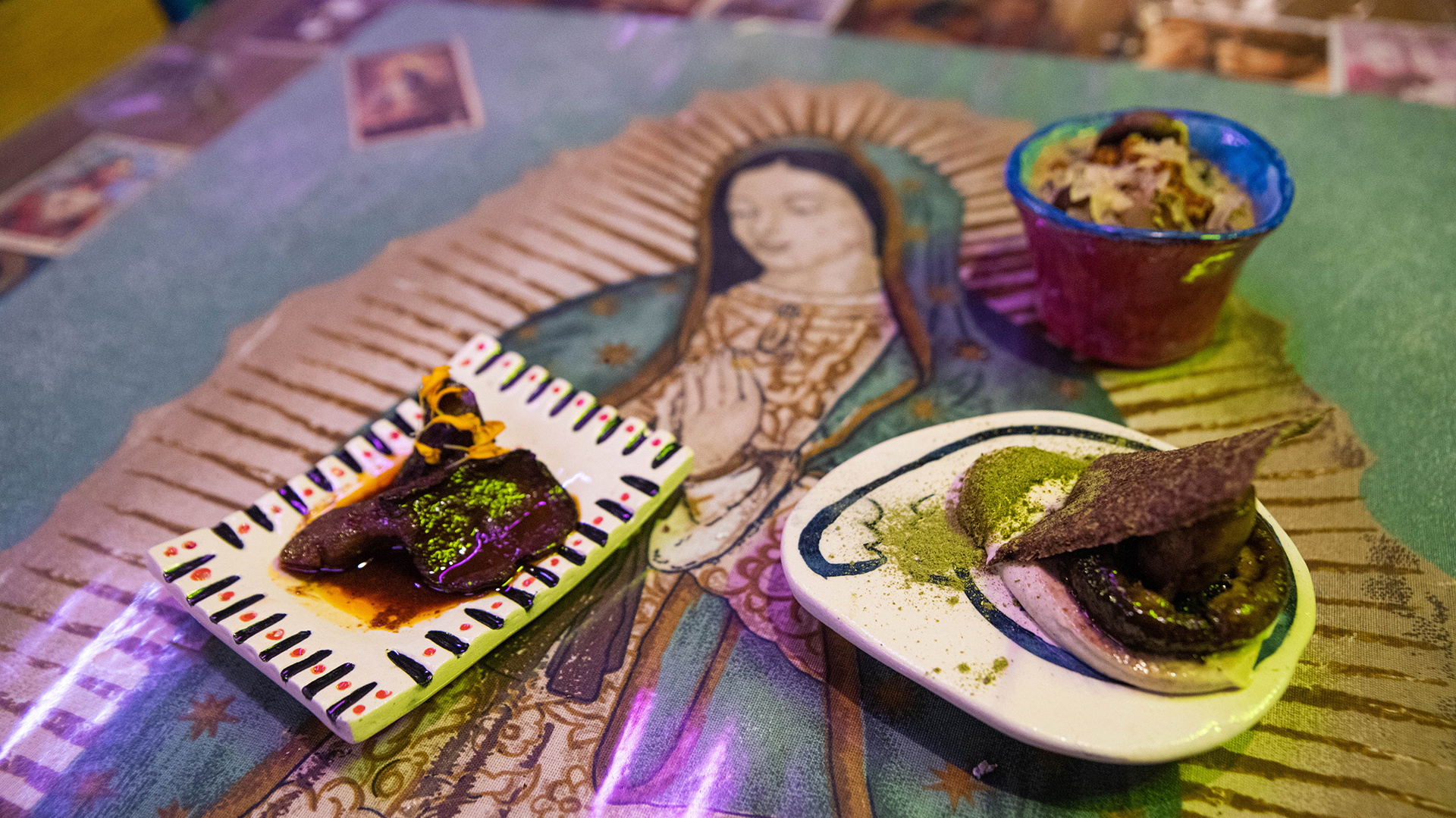 En Donnet se cocina con productos orgánicos y agroecológicos. Se trata del único restaurante que se especializa en hongos de diferentes variedades y con diferentes tipos de cocción