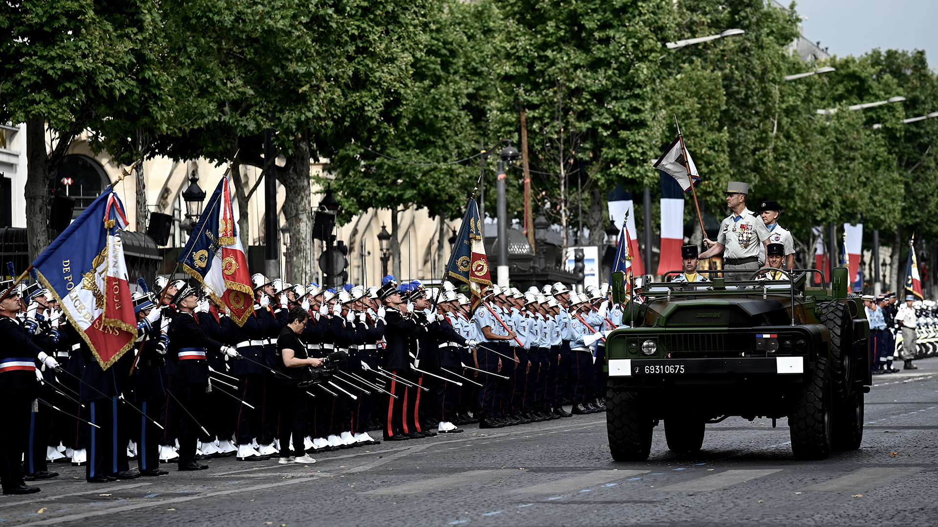 Casi 4.300 militares participaron del evento (AFP)