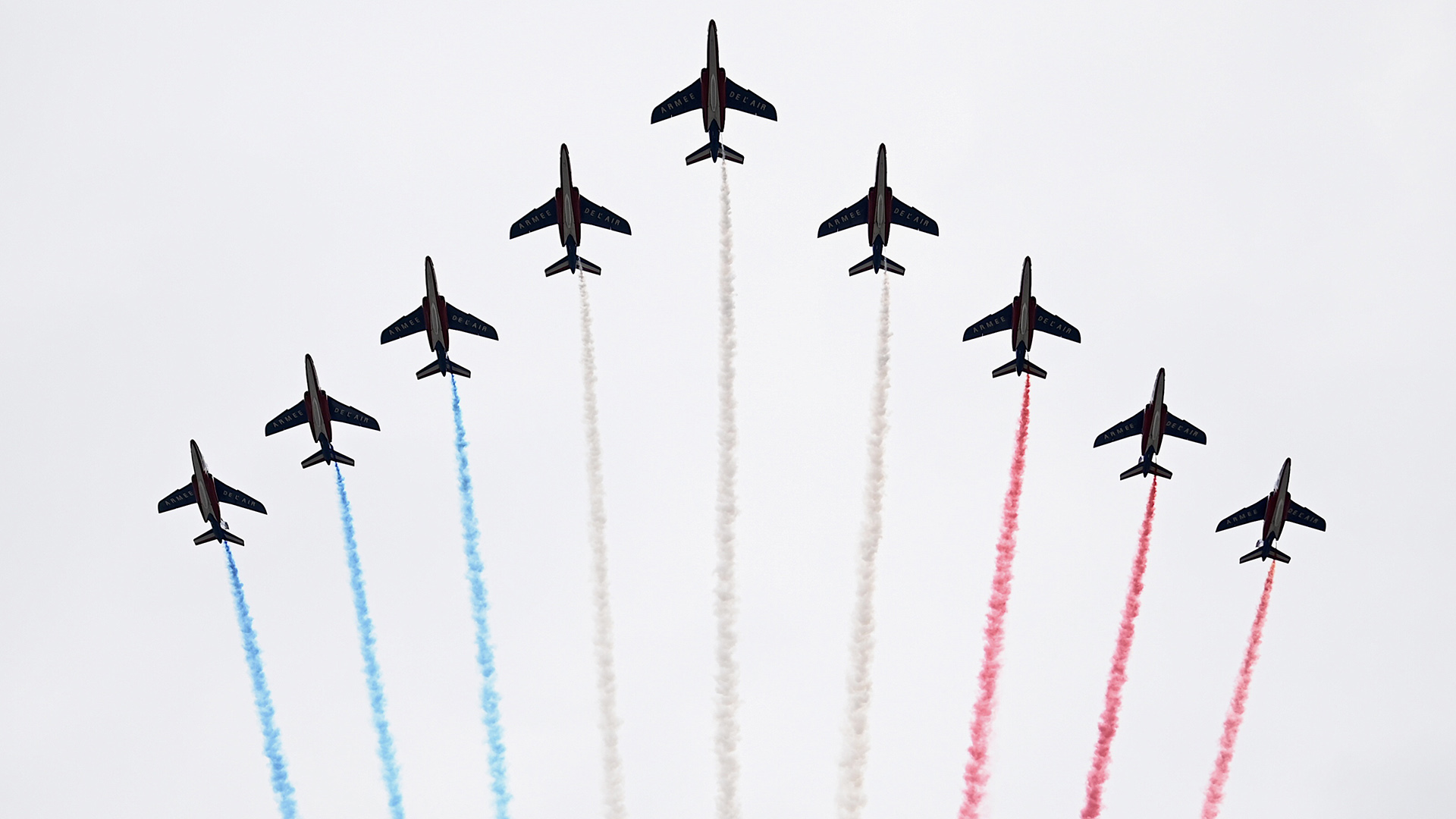 El escuadrÃ³n acrobÃ¡tico Patrouille de France