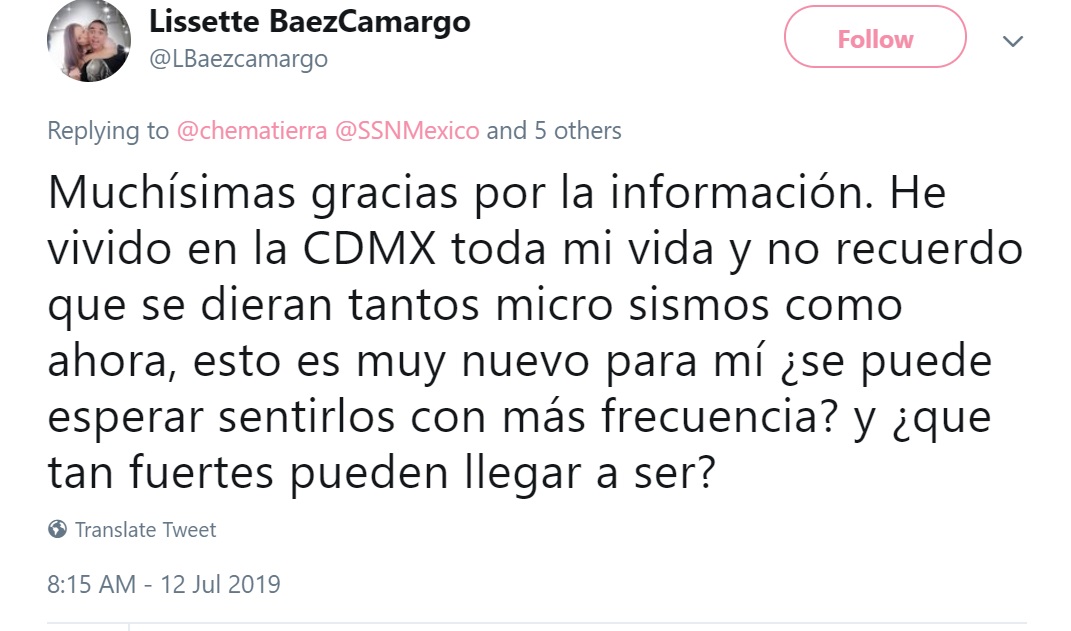 Capitalinos perciben que los temblores han ocurrido con mayor frecuencia (Foto: Twitter)