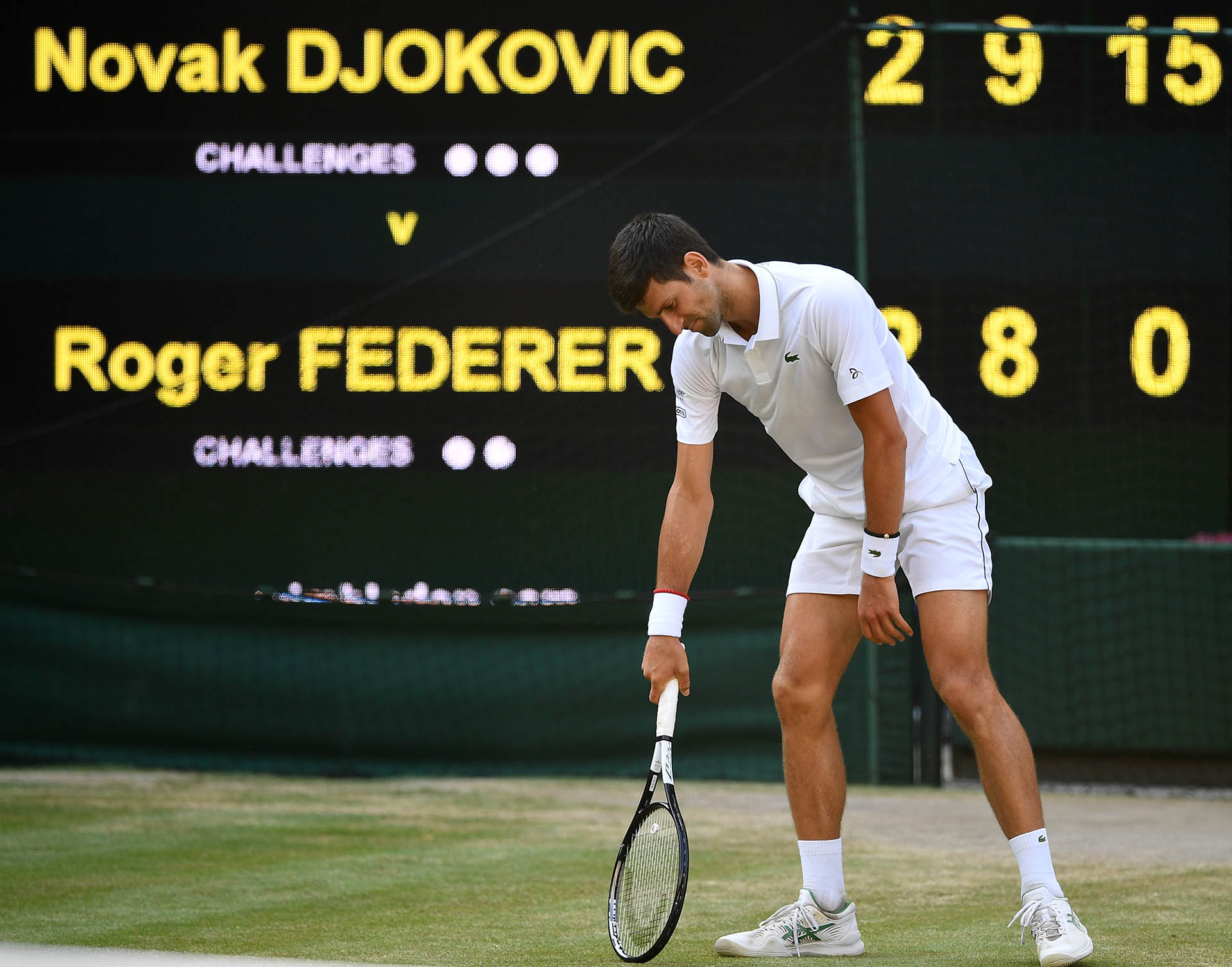 Nole levantó dos match point antes de quedarse con la victoria (AFP)