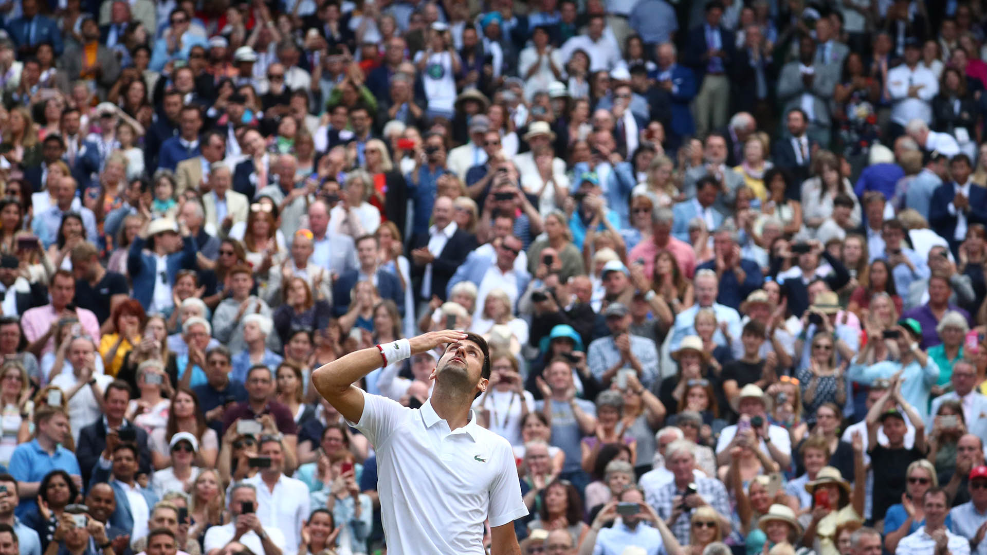 Este es el 16° Grand Slam en la carrera de Nole (REUTERS)