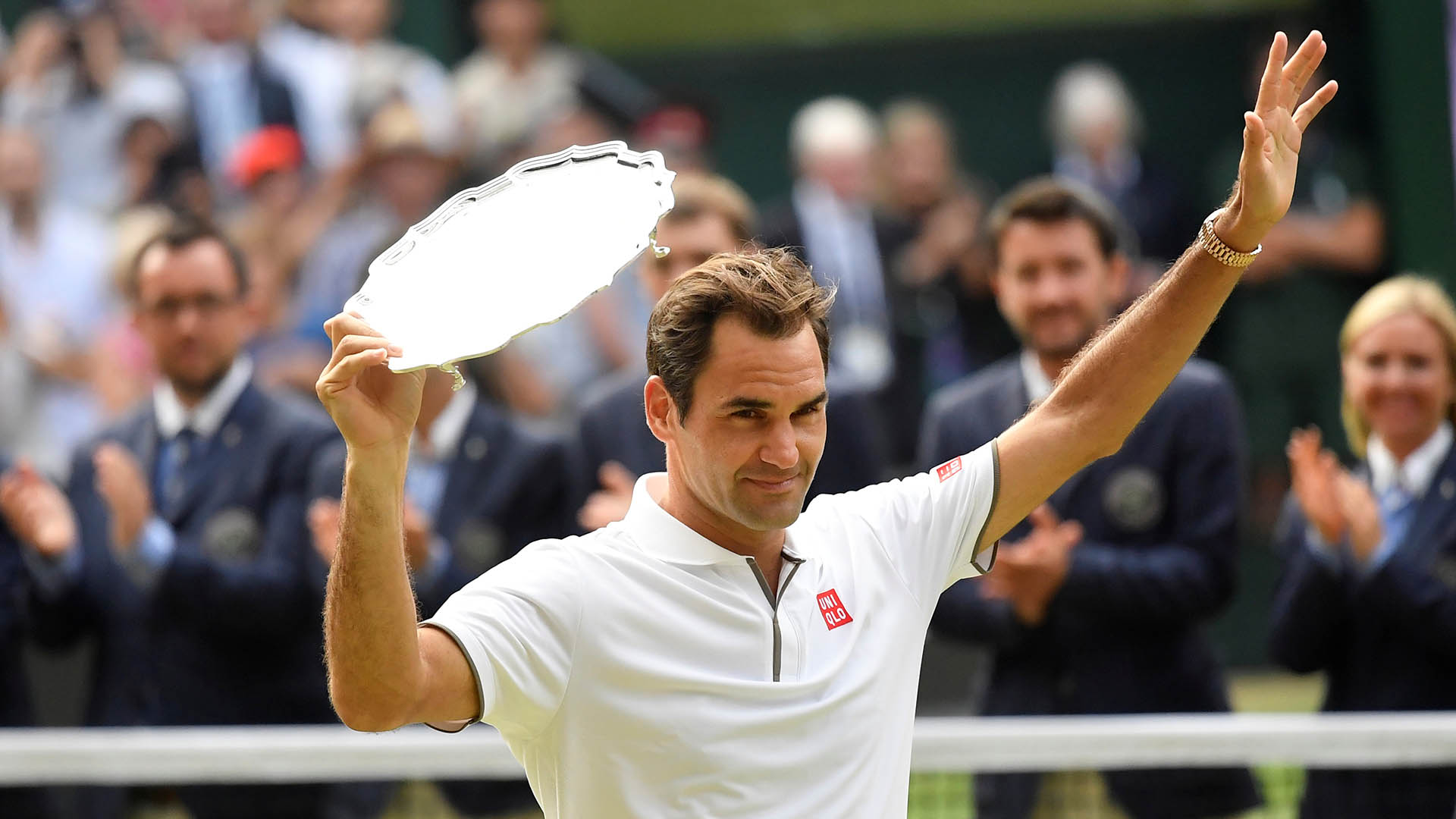 El suizo no pudo conquistas su noveno Wimbledon (REUTERS)