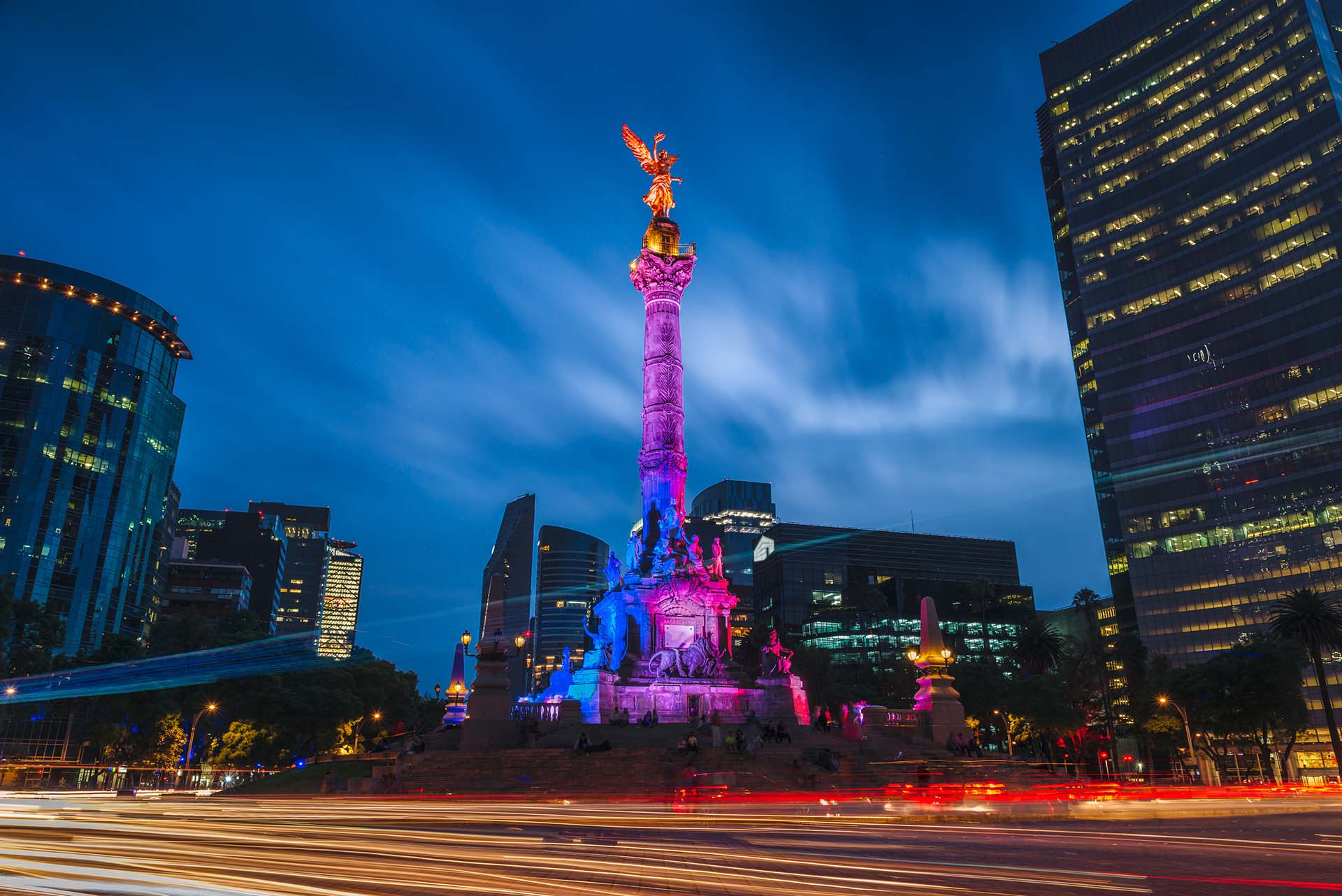 La ciudad más poblada de América del Norte, la capital de la Ciudad de México en México, alberga el Templo Mayor, la Catedral Metropolitana de México y el Palacio Nacional (Shutterstock)