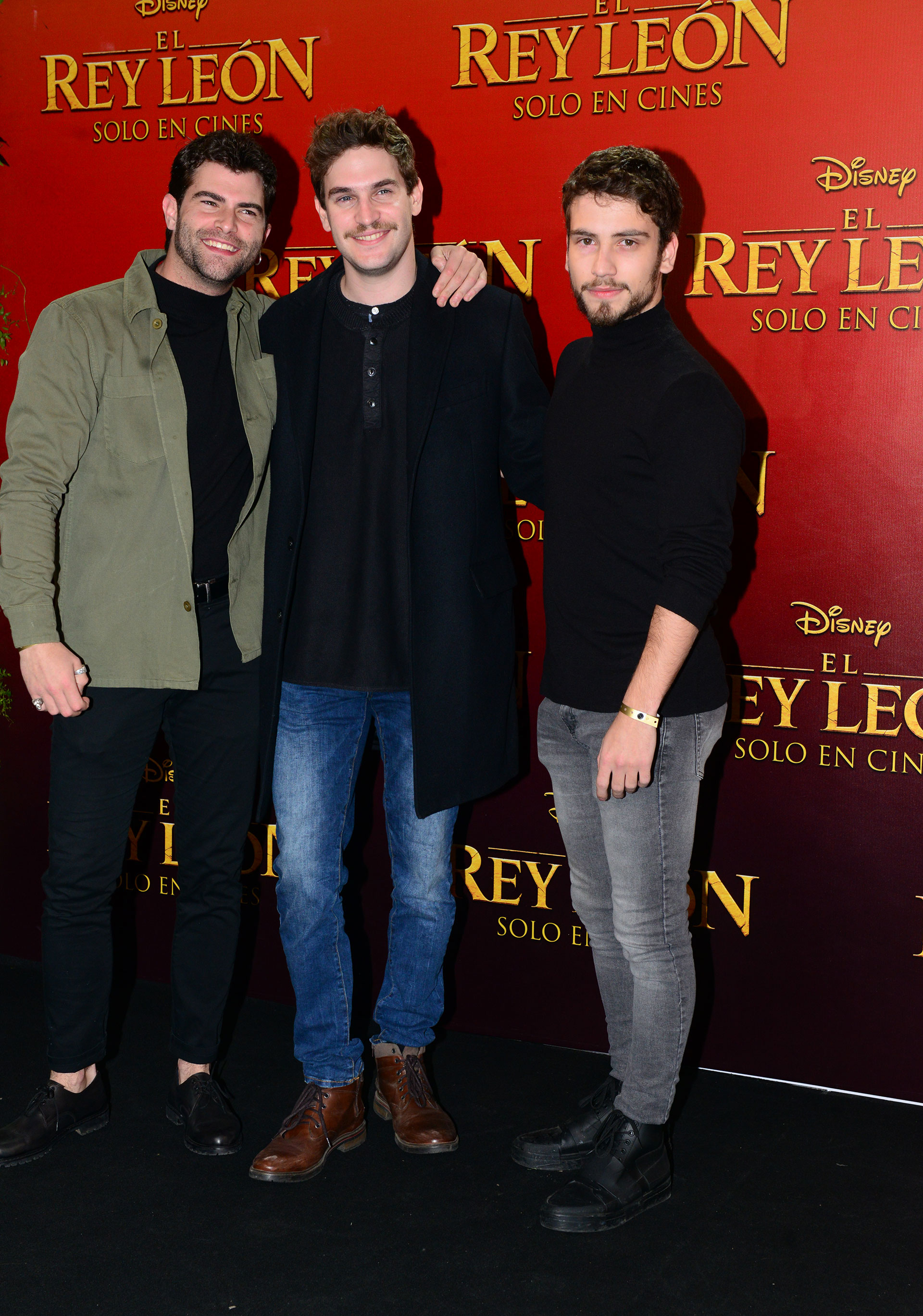 Diego Domínguez, Matías Mayer y Albert Baró.