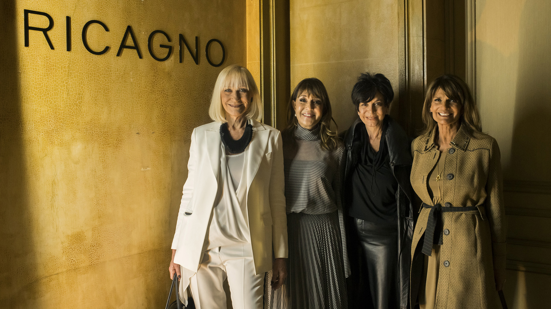 Teresa Frias, Fabiana Ricagno, Mónica Gutiérrez y Teresa Calandra