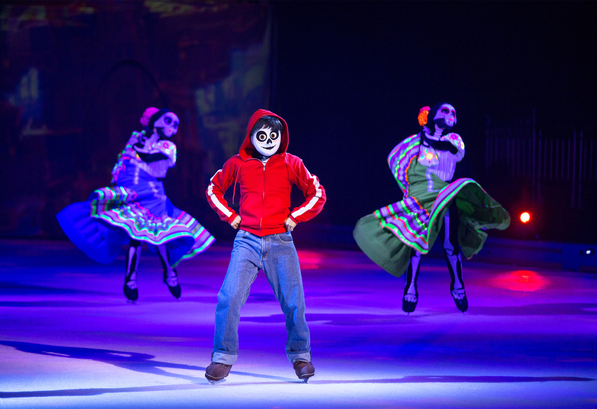 La coreografía de “Coco” en Disney on ice