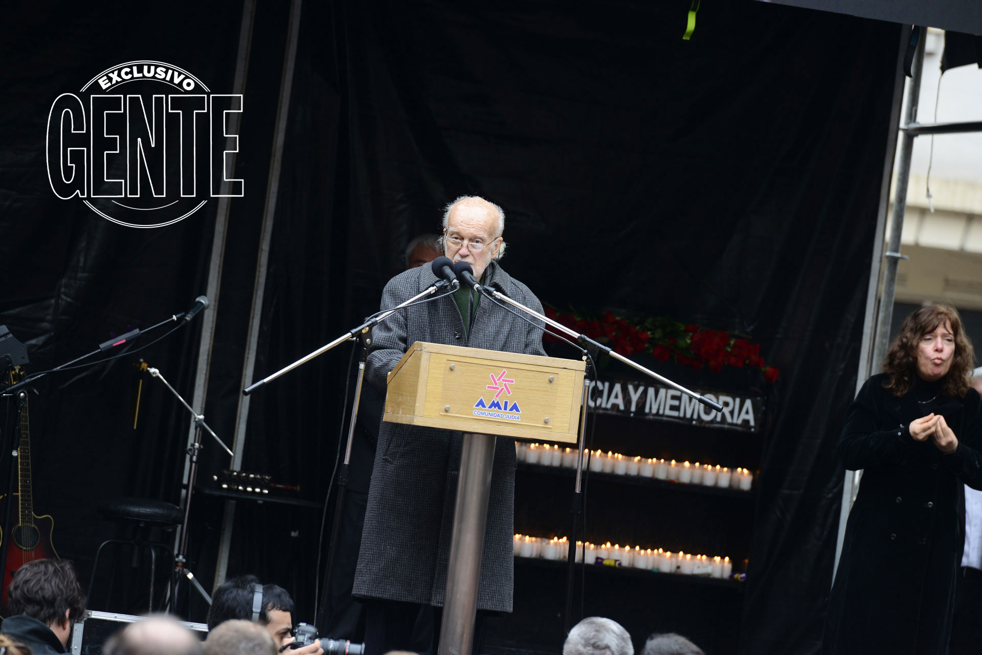 Florentino Sanguinetti, quien dirigía el hospital de Clínicas el 18 de julio de 1994. Foto: Julio César Ruiz/GENTE