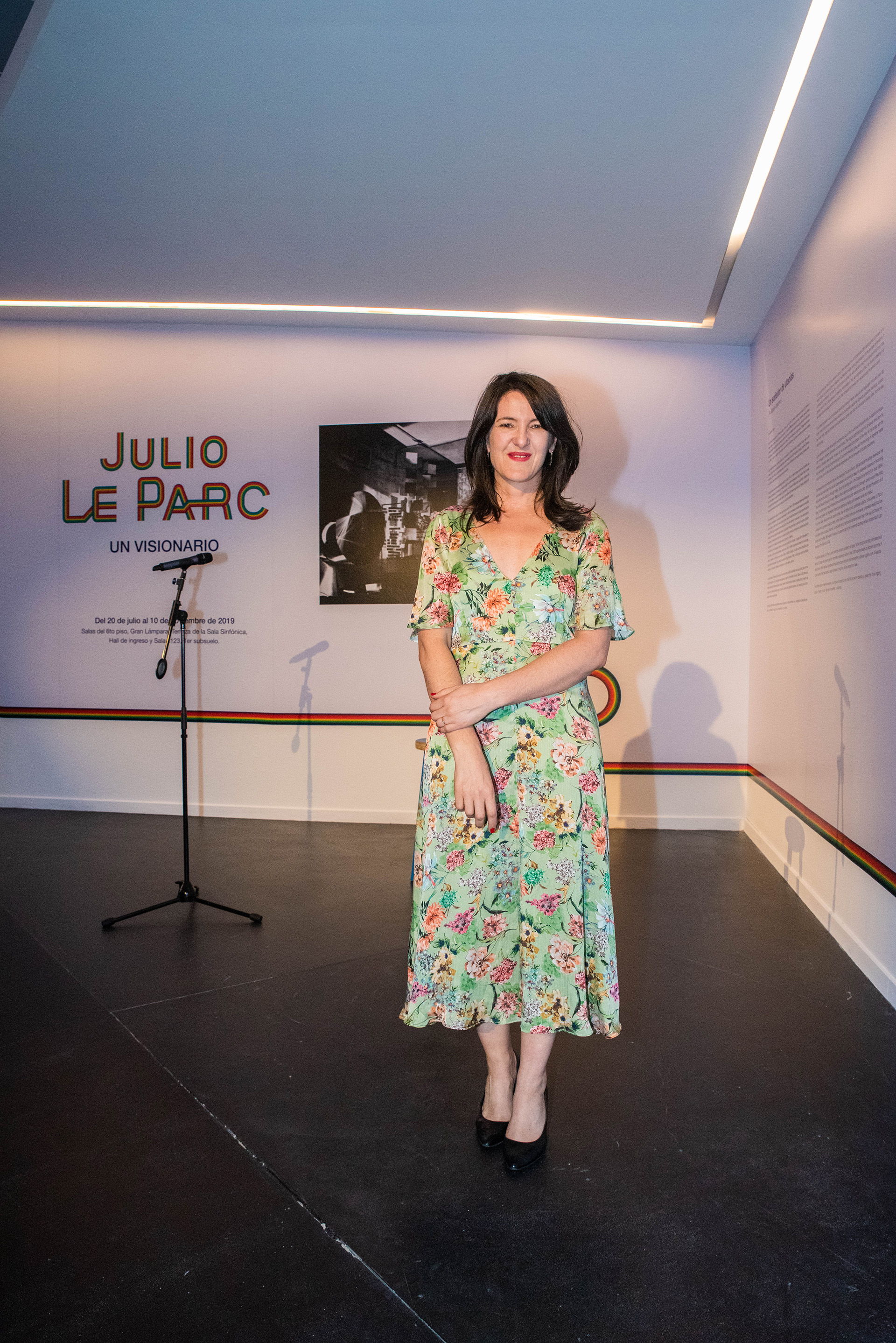 Gabriela Urtiaga, curadora de la muestra “Un Visionario” que se presenta en el CCK