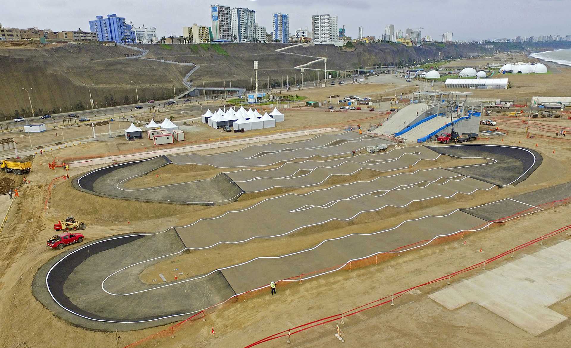 Costa Verde de San Miguel es el recinto en el que se observará BMX, beach vóley, patinaje de velocidad y skateboarding