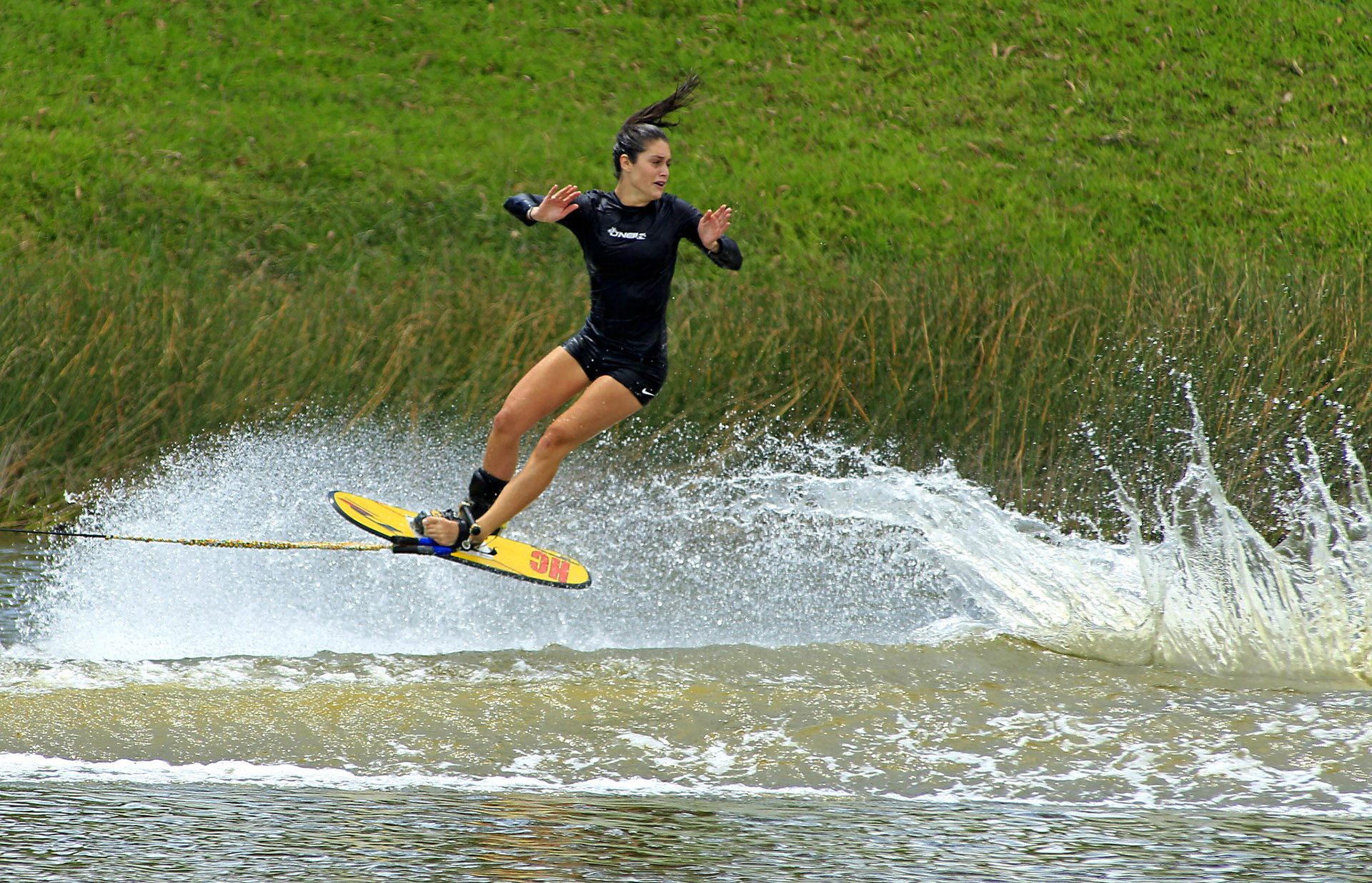 Laguna Bujama será el lugar donde se competirá en esquí acuático y natación en aguas abiertas