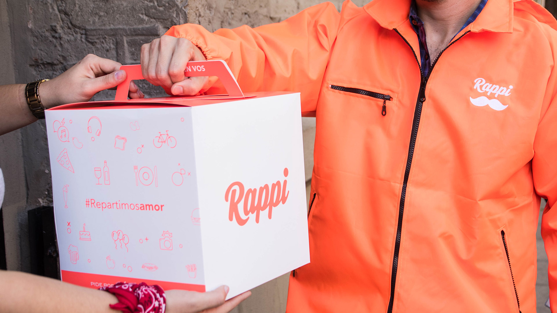 Rappi fuinciona en Buenos Aires, Córdoba, Rosario y La Plata